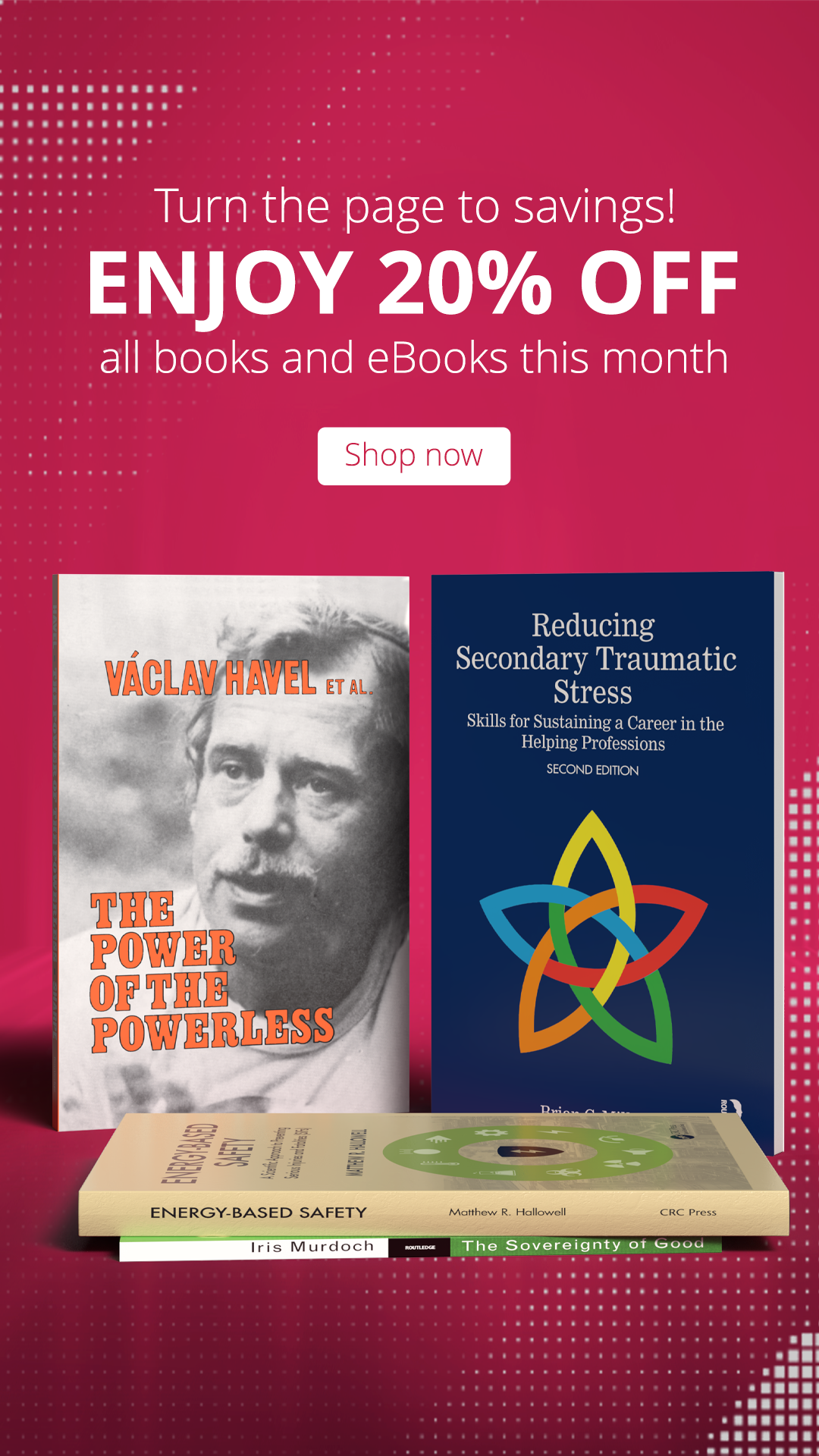 Routledge Books Facebook ad