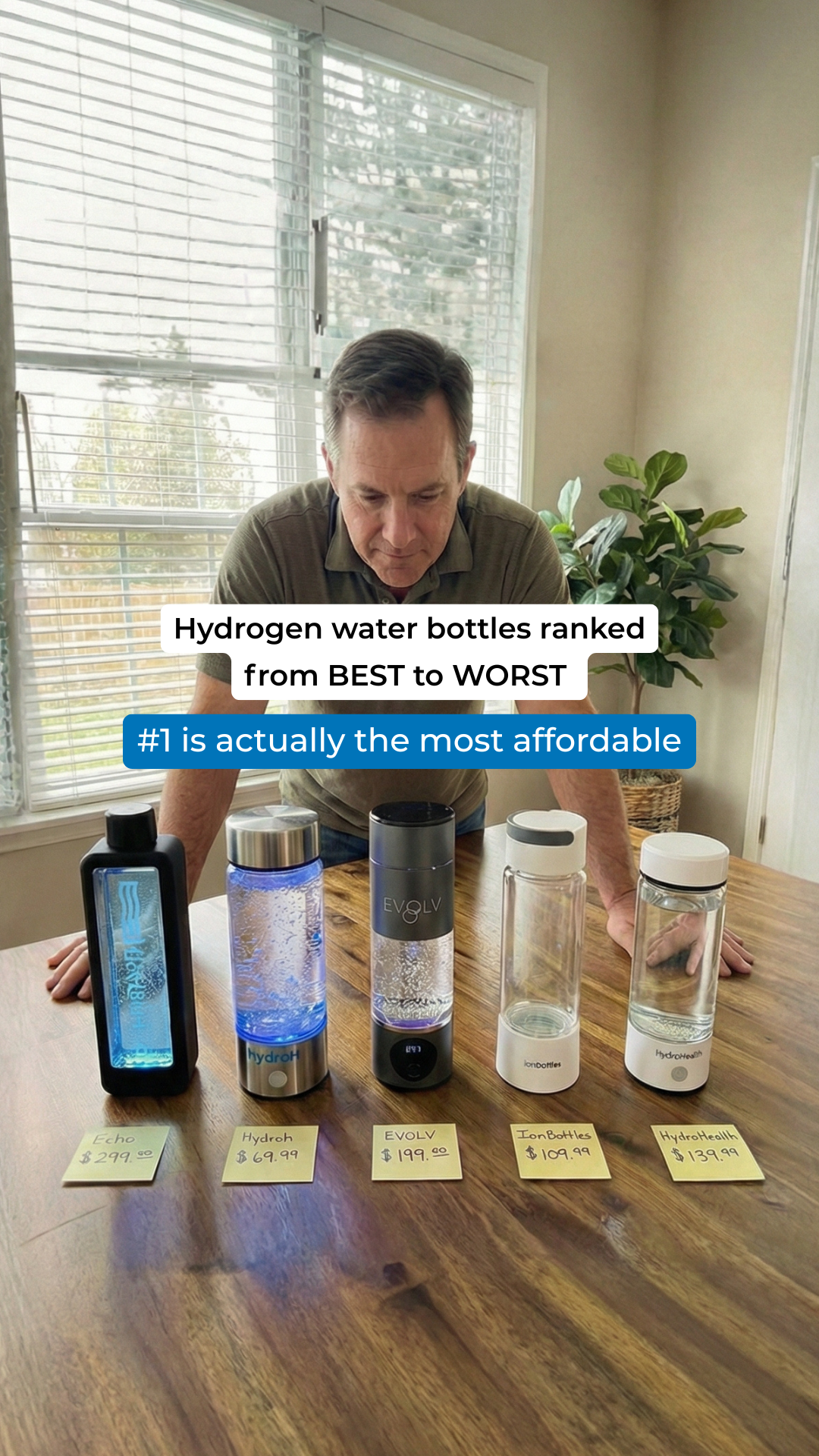 The Hydrogen Water Magazine Facebook ad