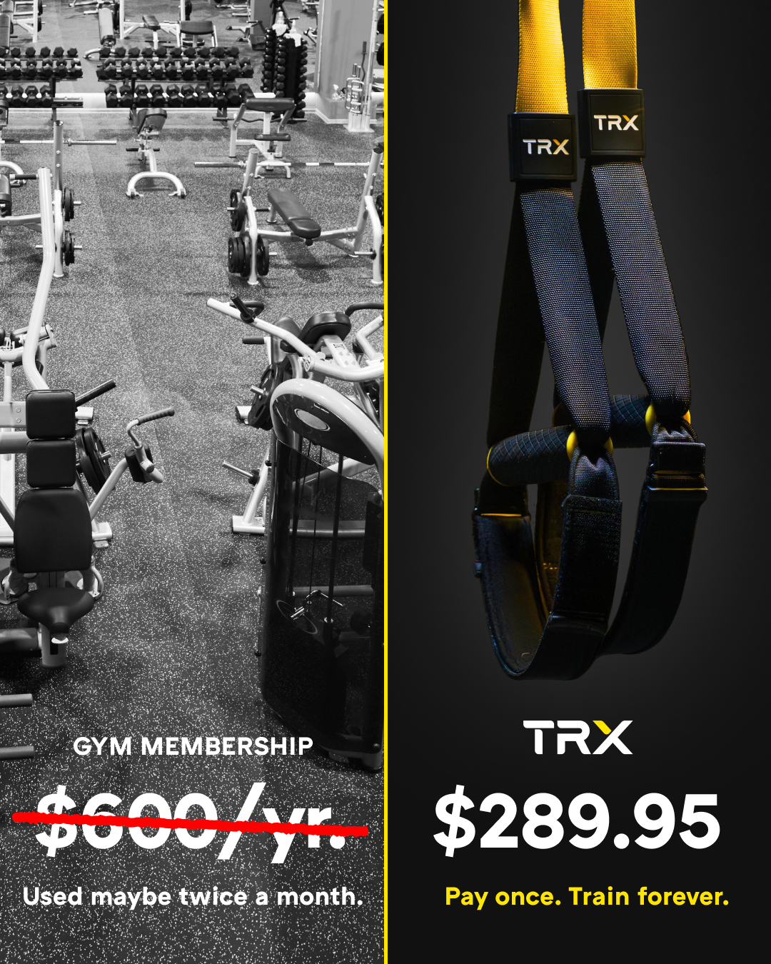 TRX Training Facebook ad