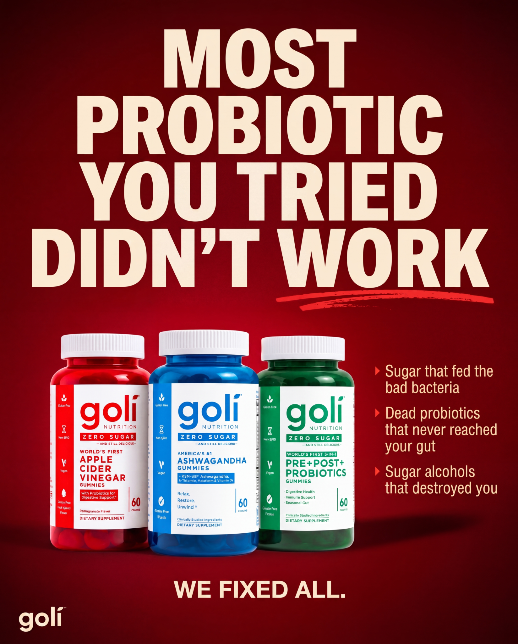 Goli Facebook ad from Jun 5, 2026
