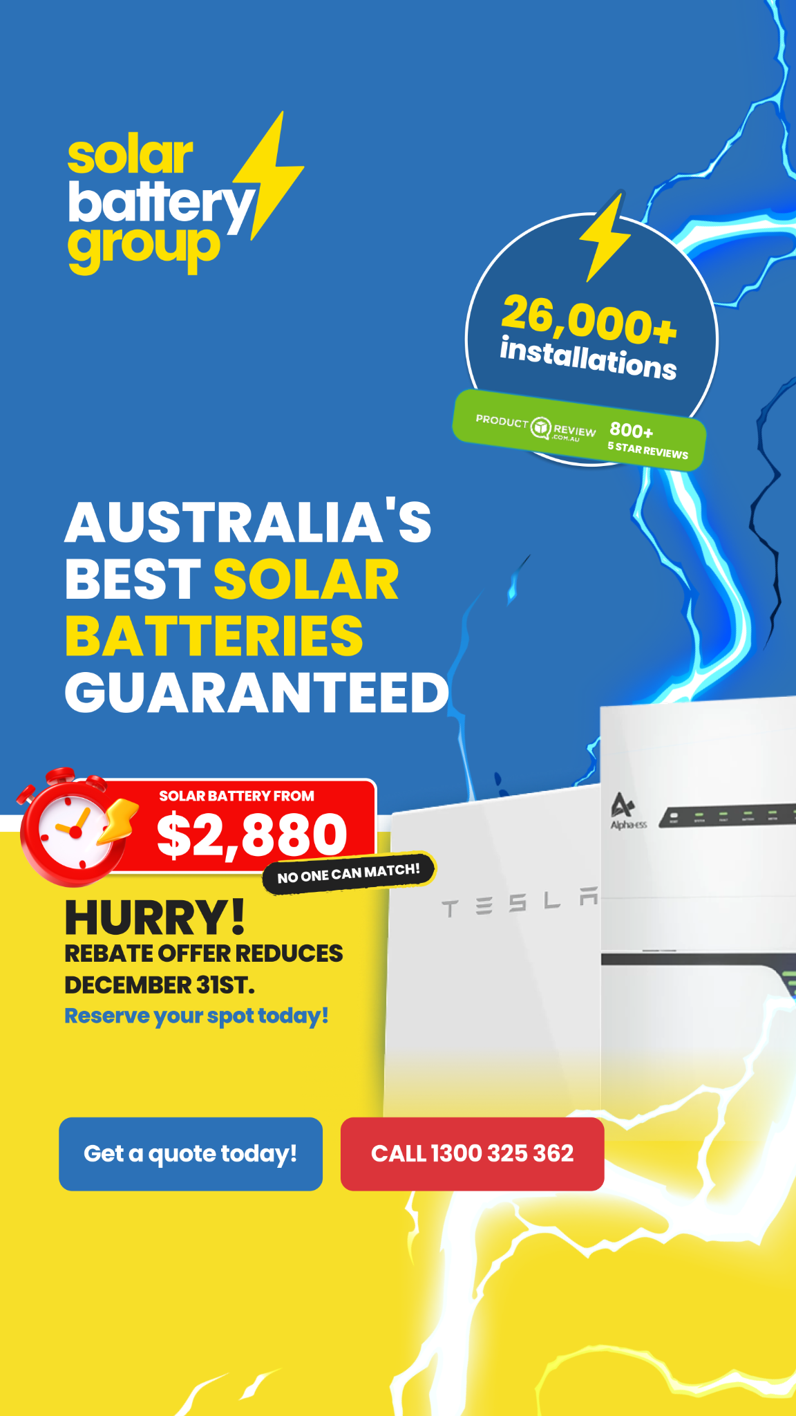 Solar Battery Group Facebook ad from Jun 5, 2026