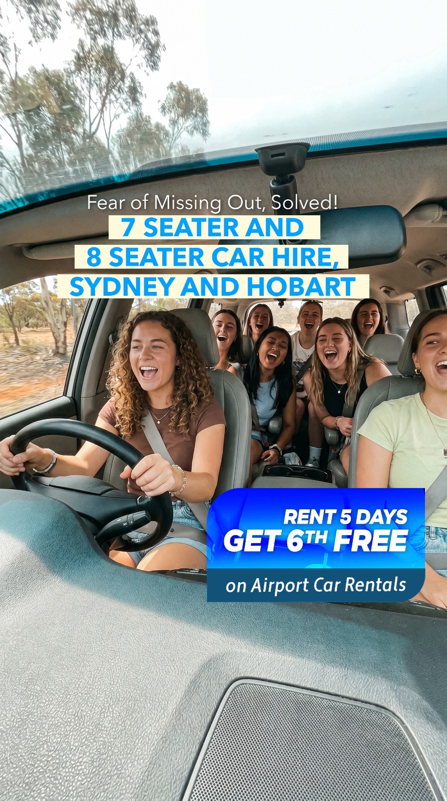 YesDrive Car Rentals Facebook ad: Sydney Cheap Car Hire