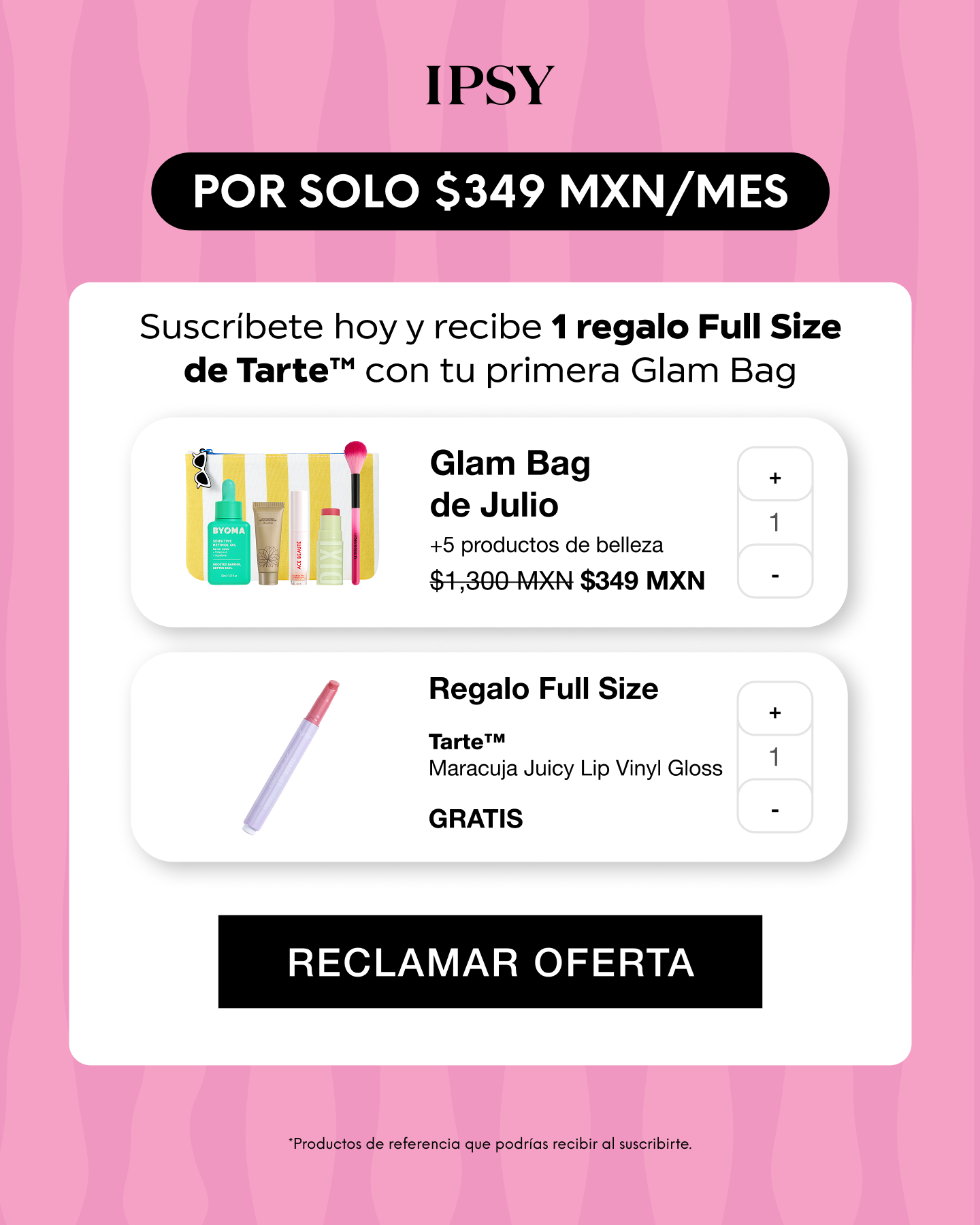 IPSY.Mex Facebook ad