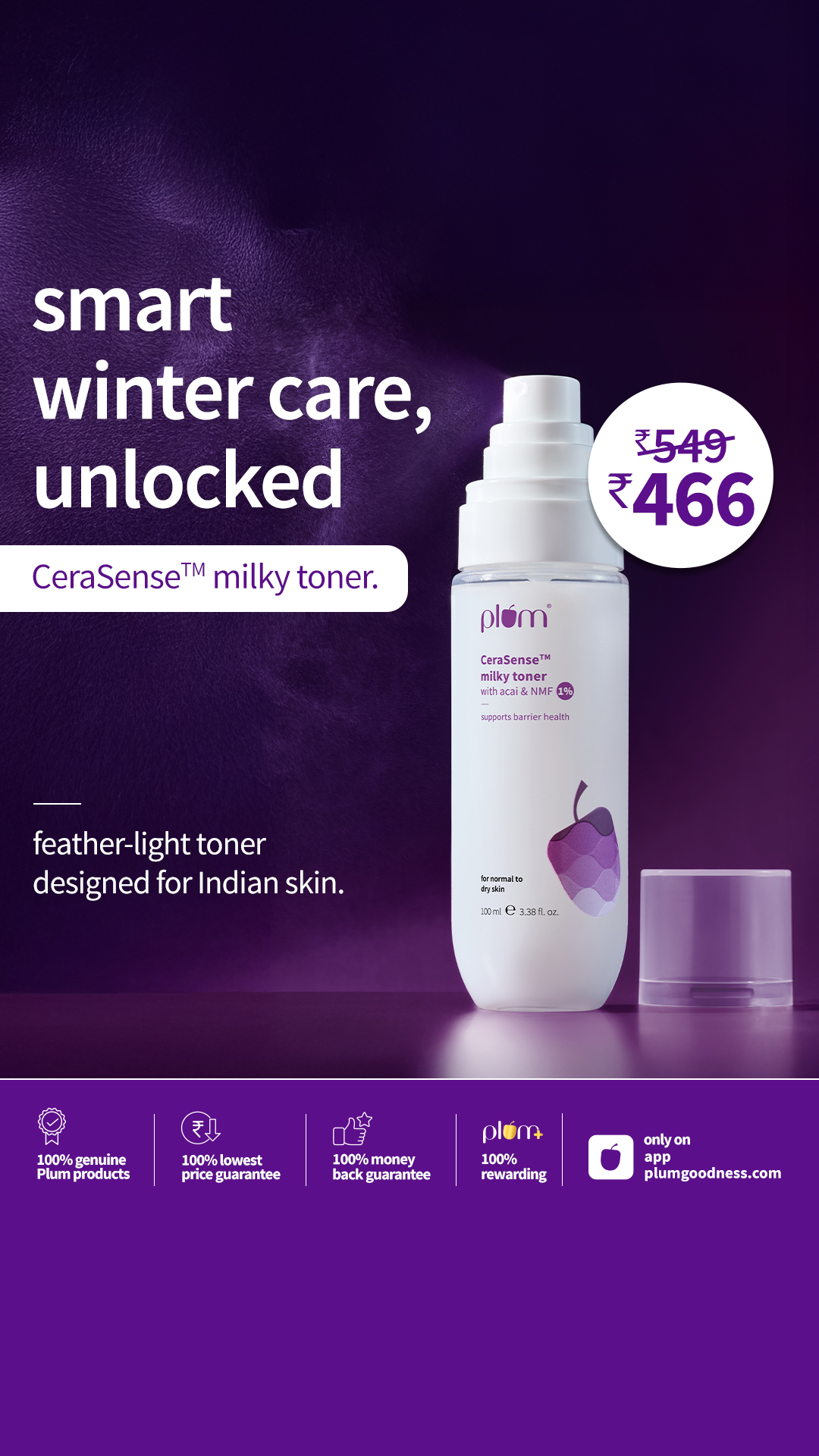 Plum Facebook ad