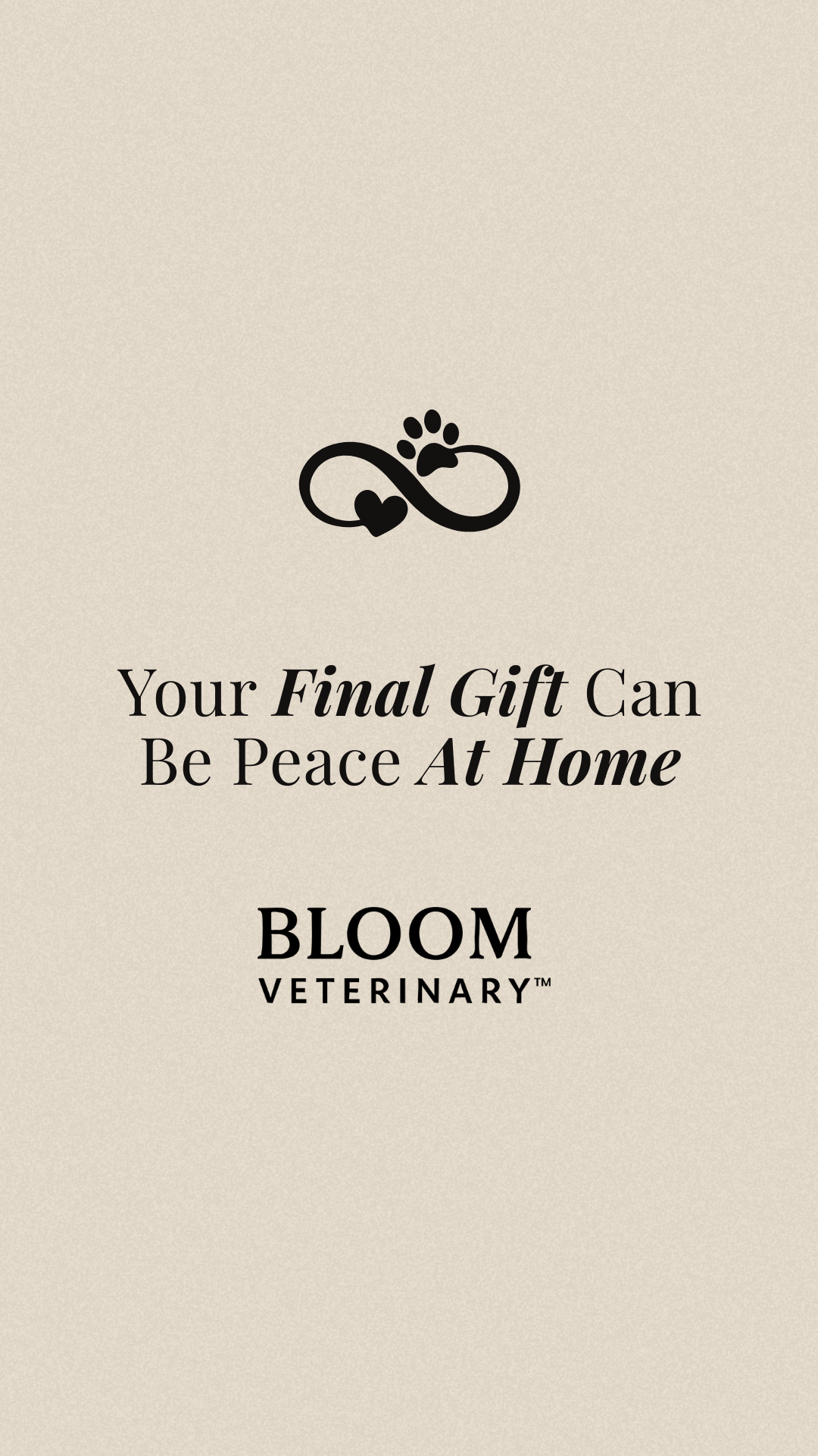 Bloom Veterinary Facebook ad
