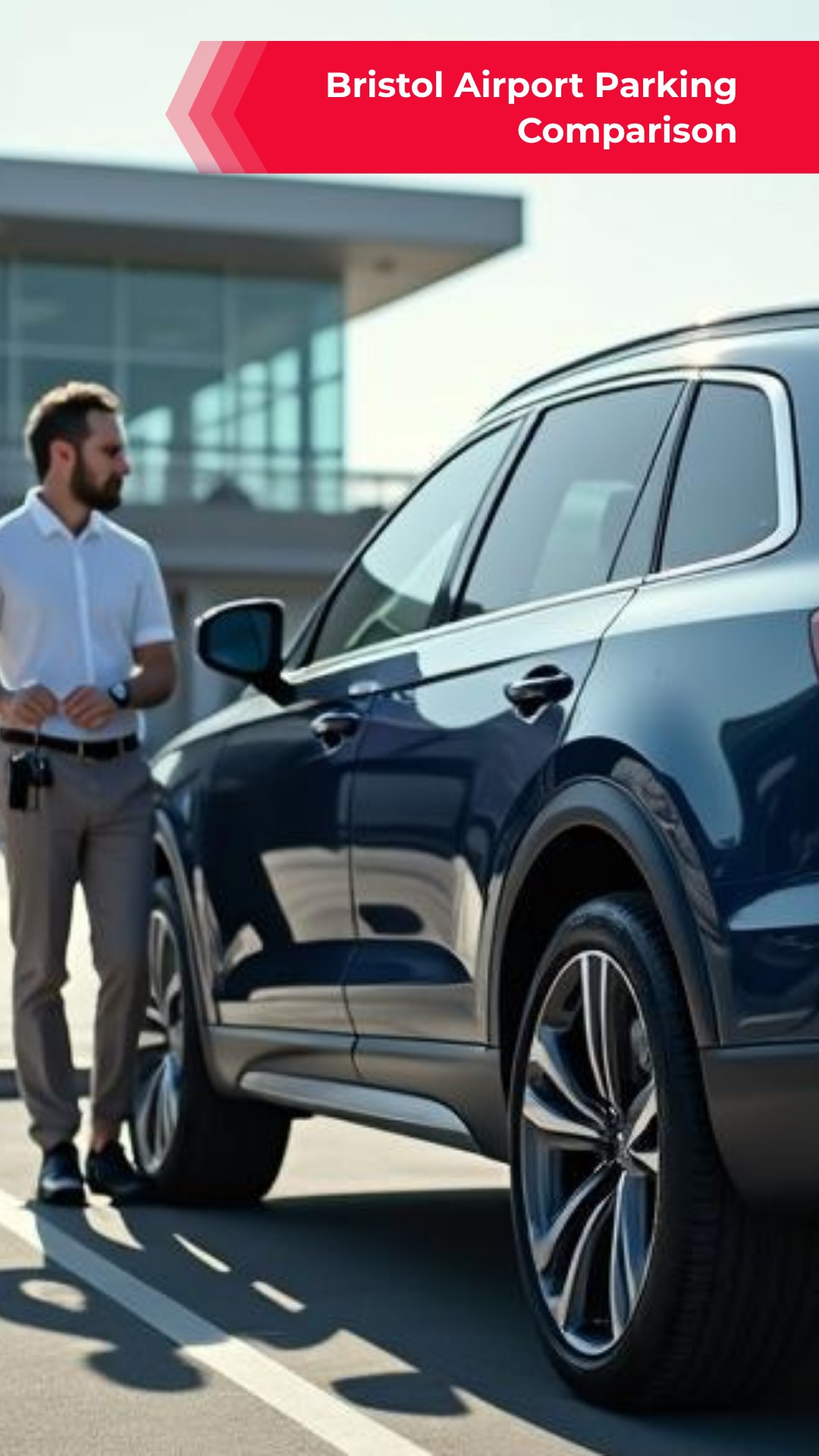 ScoutAnswers Edge Facebook ad: Bristol Airport Parking Comparison