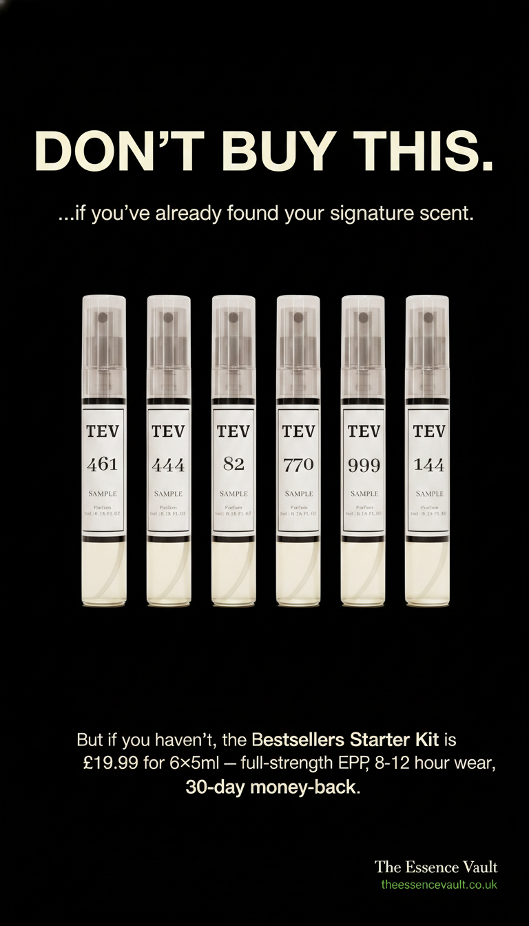 The Essence Vault Facebook ad