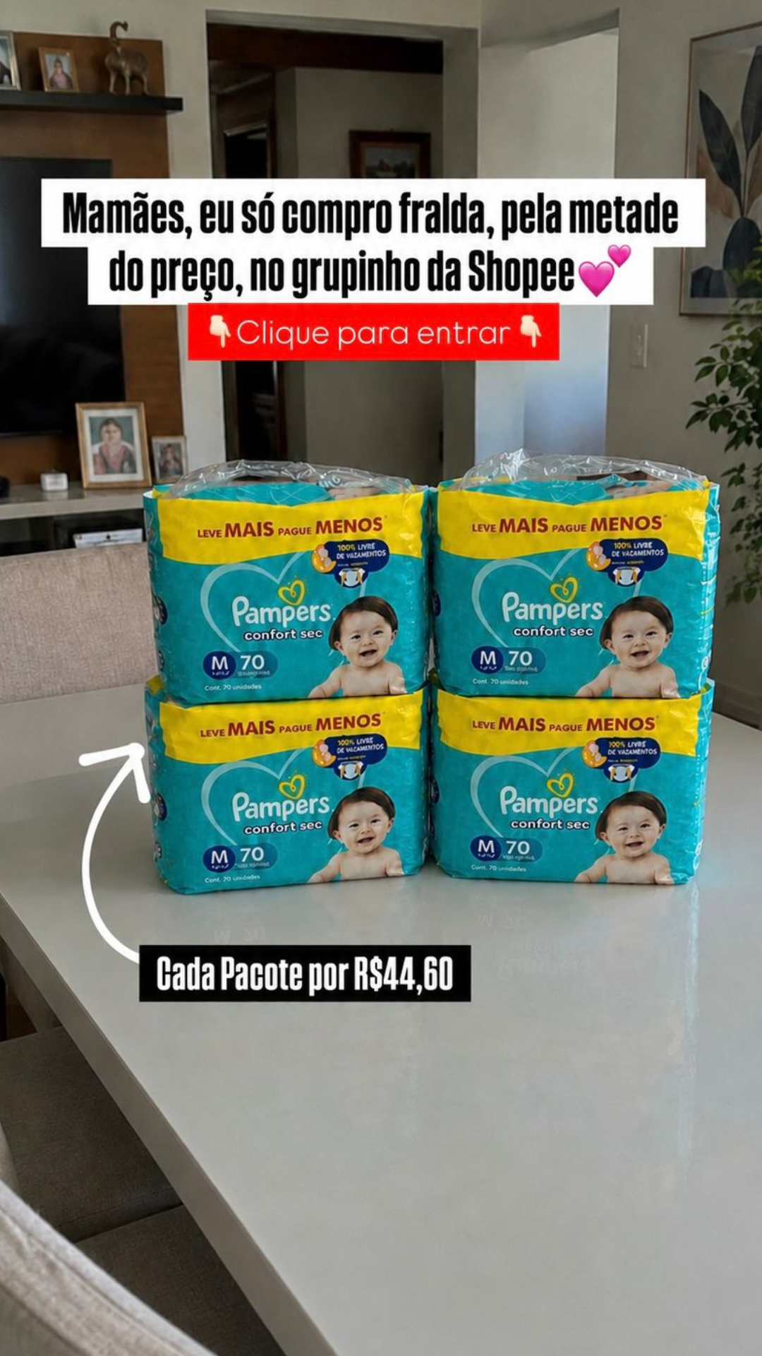 Clube do Bebê - Ofertas Facebook ad from May 19, 2026