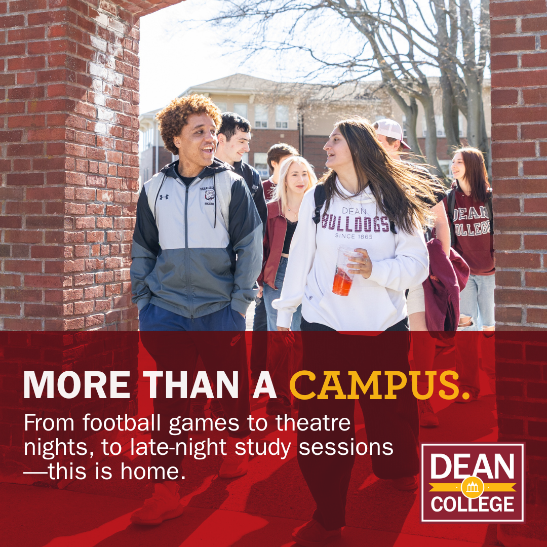 Dean College Facebook ad