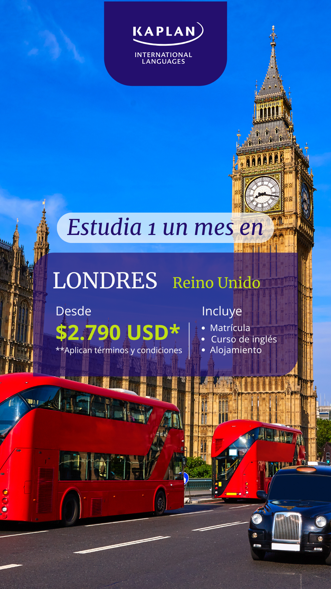 Kaplan International Languages - Latinoamérica Facebook ad