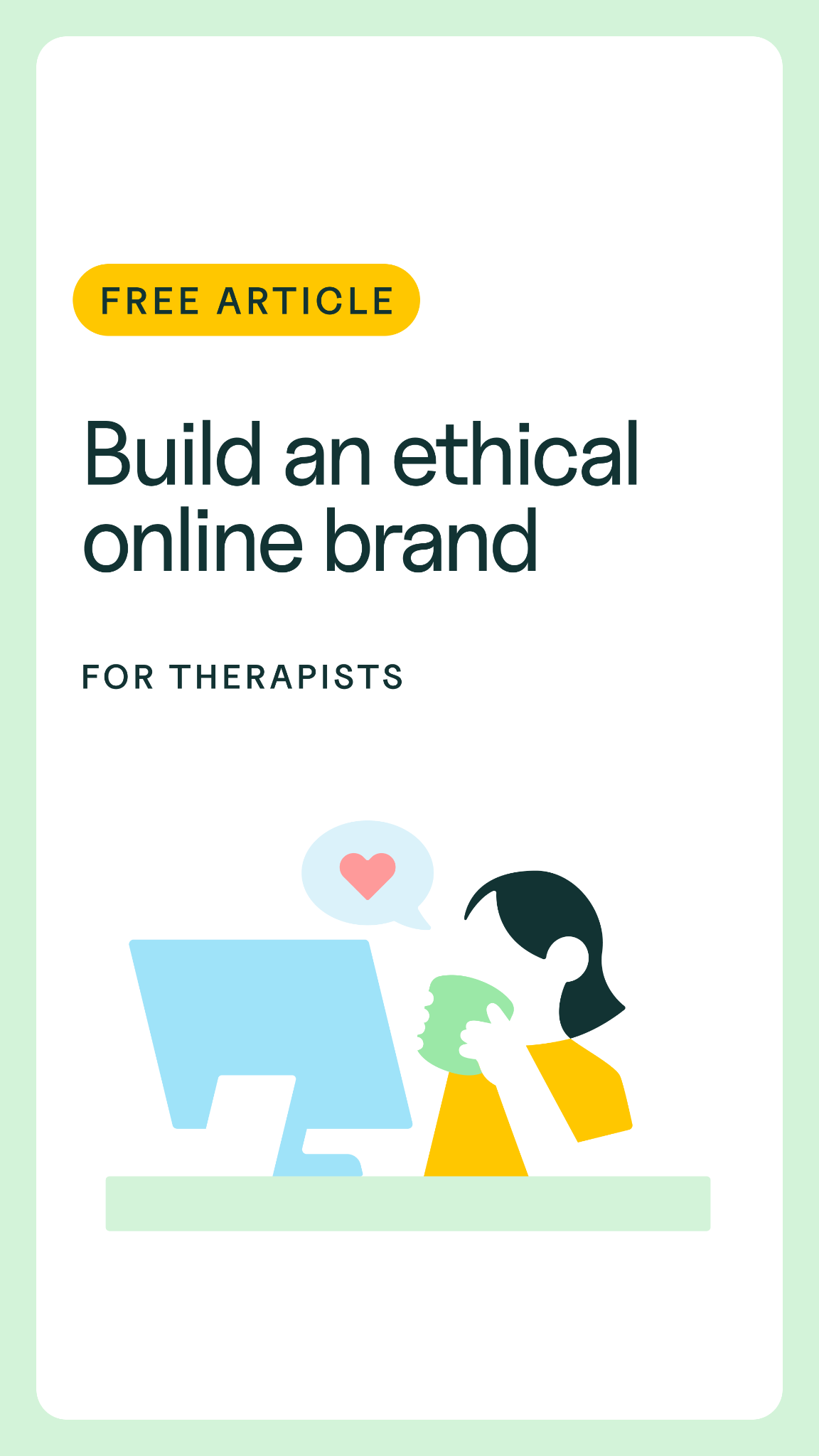 SimplePractice Facebook ad