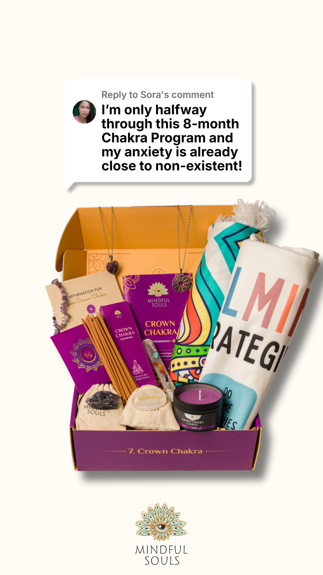 Chakra Healing Box Facebook ad