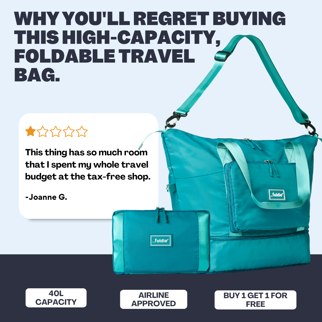 The Foldie Facebook ad: Buy 1 Get 1 Free today