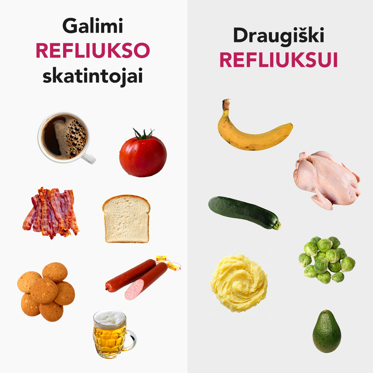 Skrandžio ABC Facebook ad: Kodėl refliuksas kartojasi?
