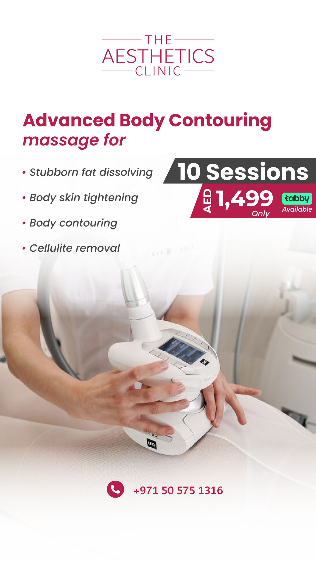 The Aesthetics Clinic Facebook ad
