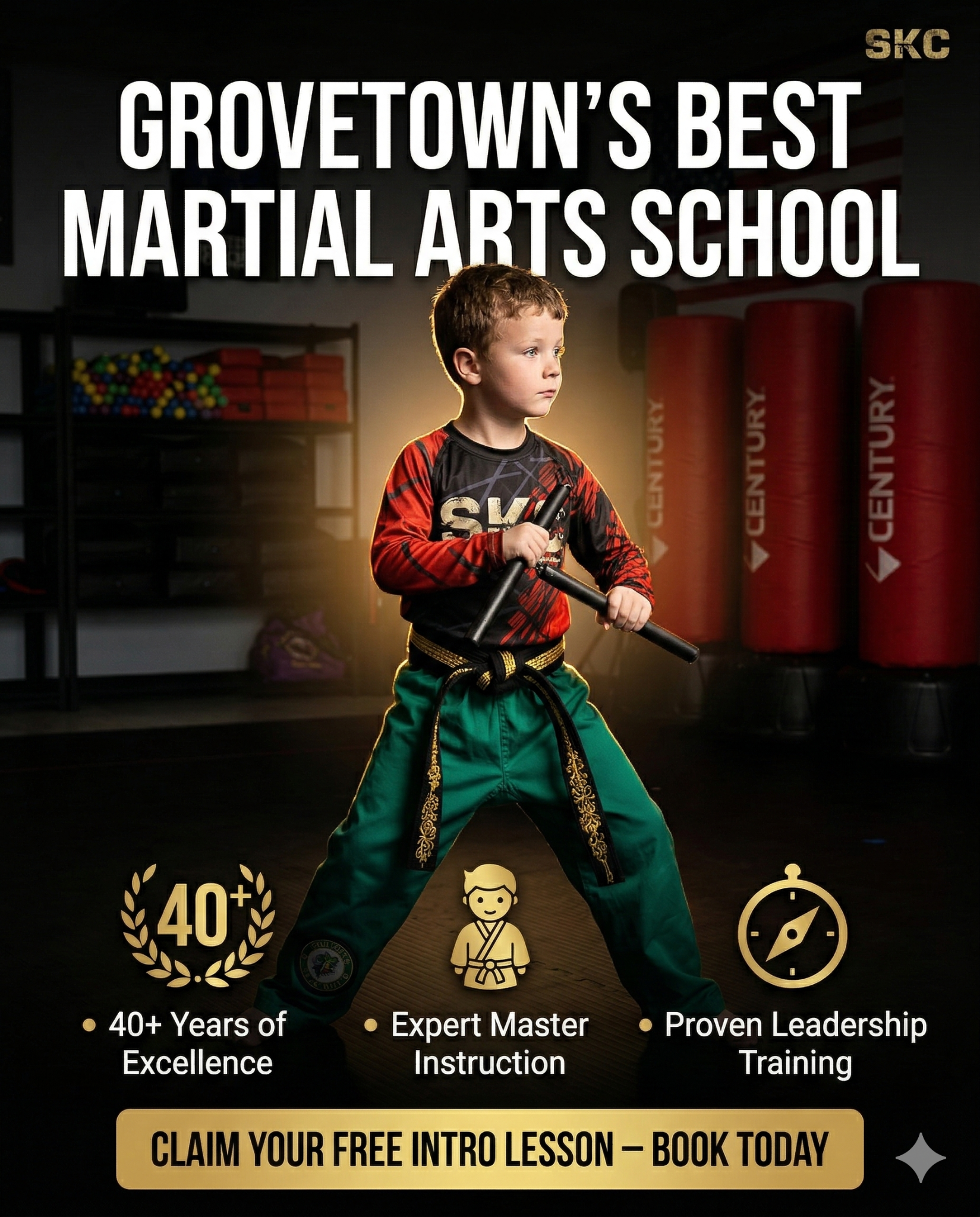 Seigler's Karate Center Facebook ad