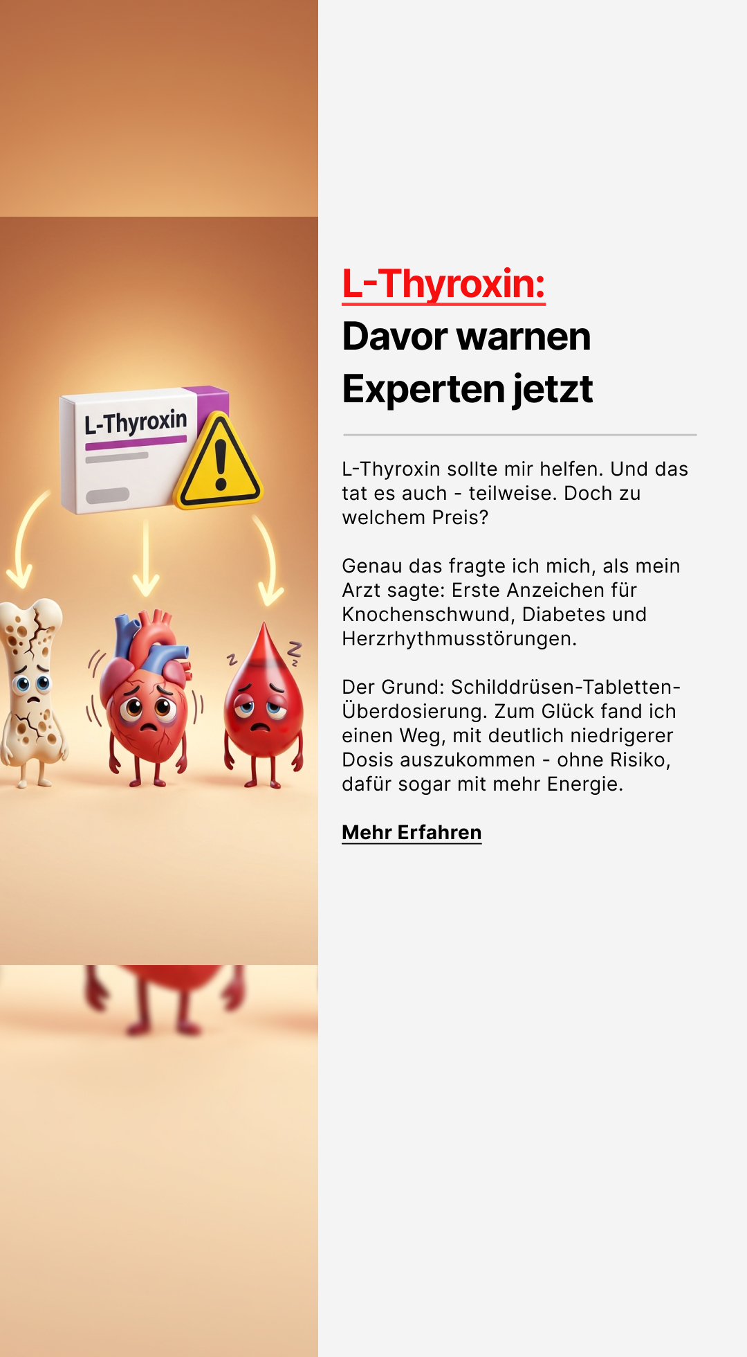Mission Schilddrüse Facebook ad