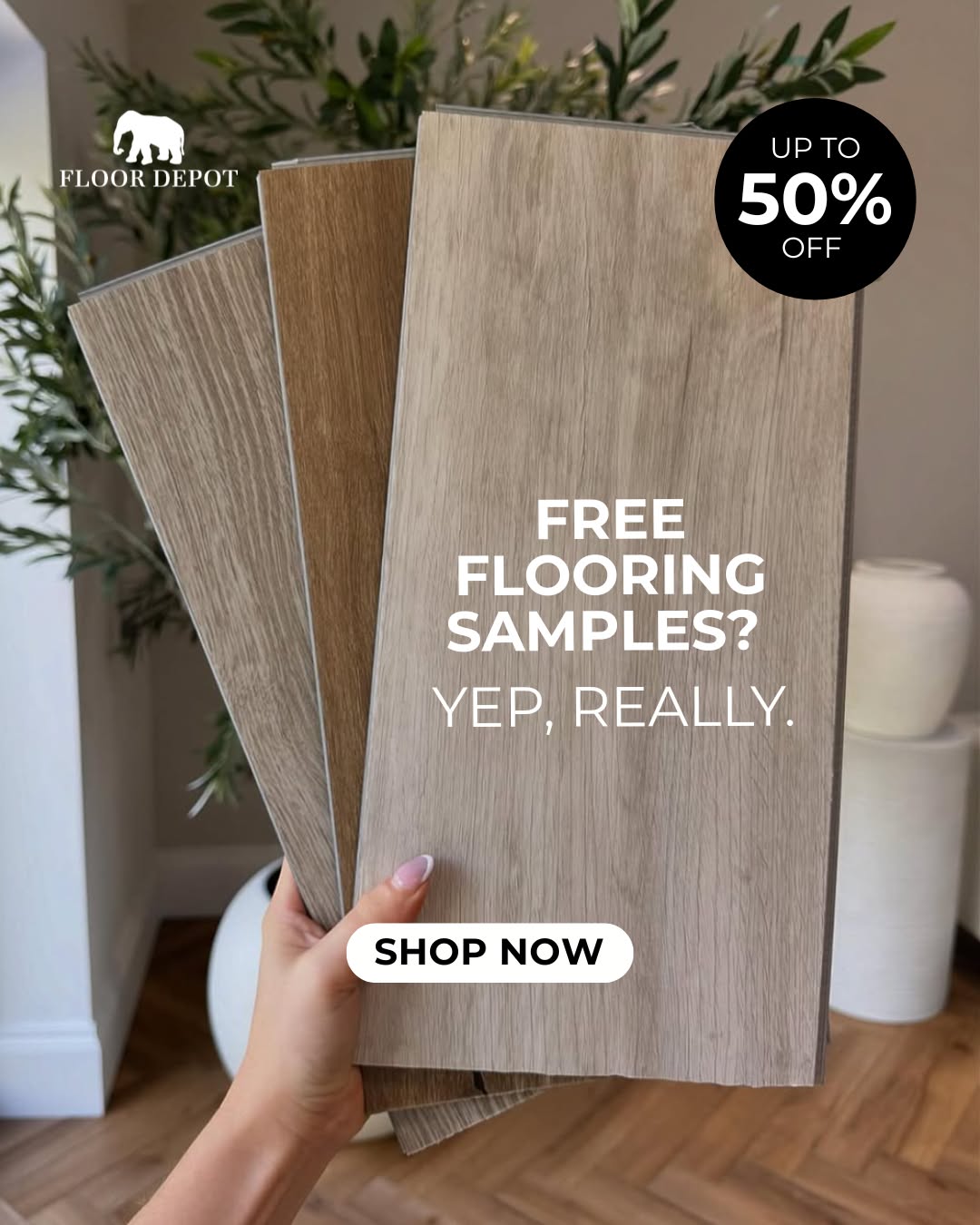 Floor Depot UK Facebook ad