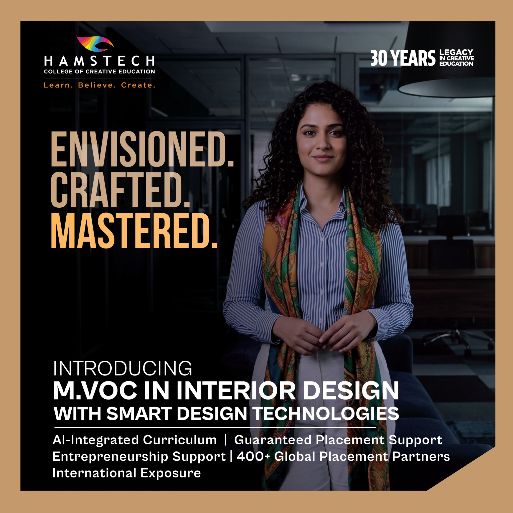 Hamstech College of Creative Education Facebook ad