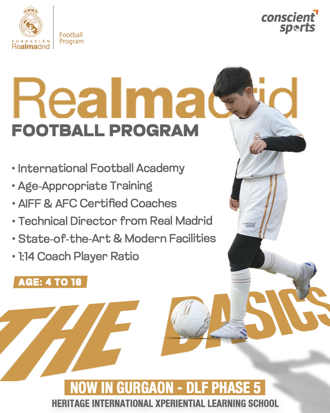 RMF India - Partner Conscient Sports Facebook ad
