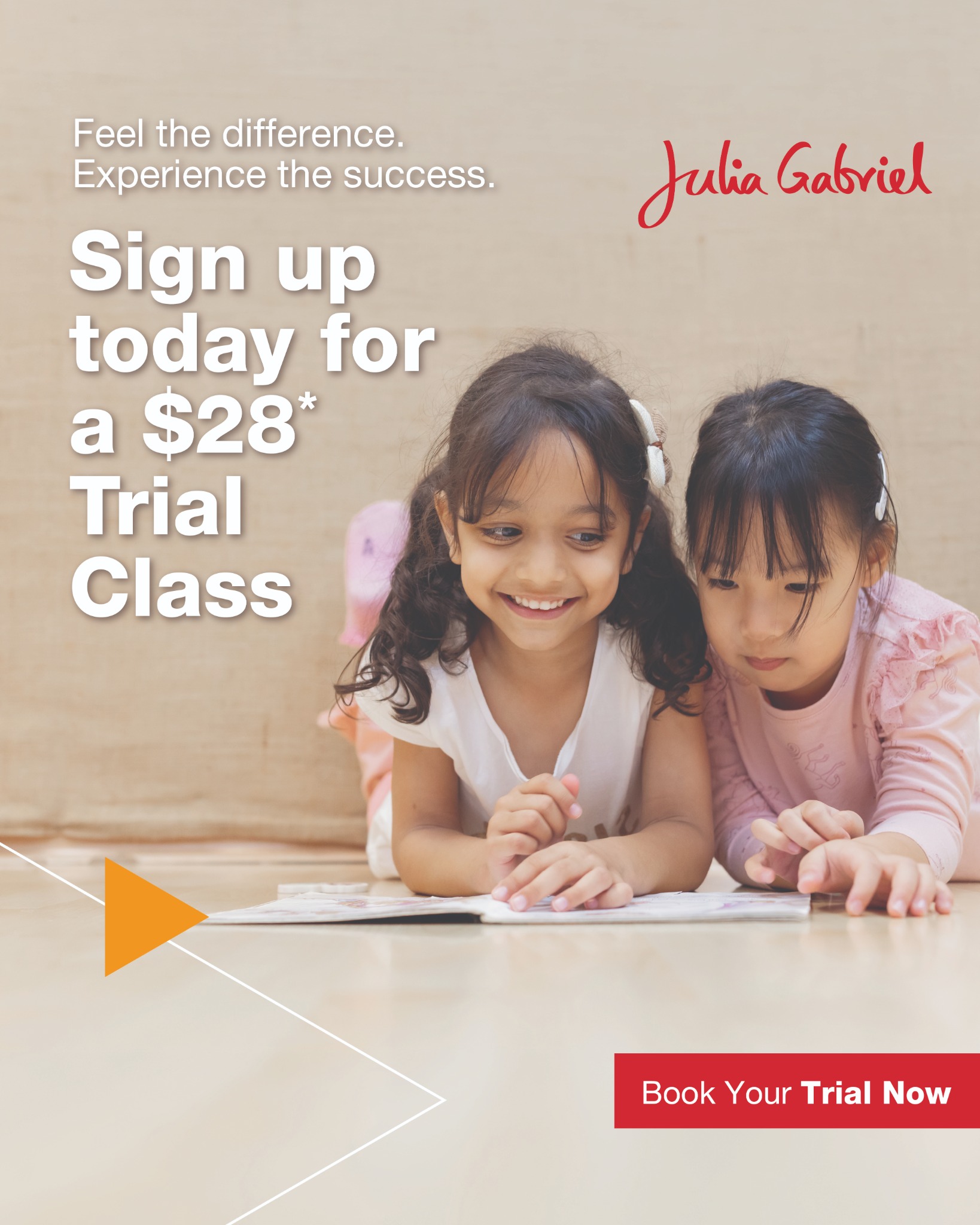 Julia Gabriel Centre Singapore Facebook ad