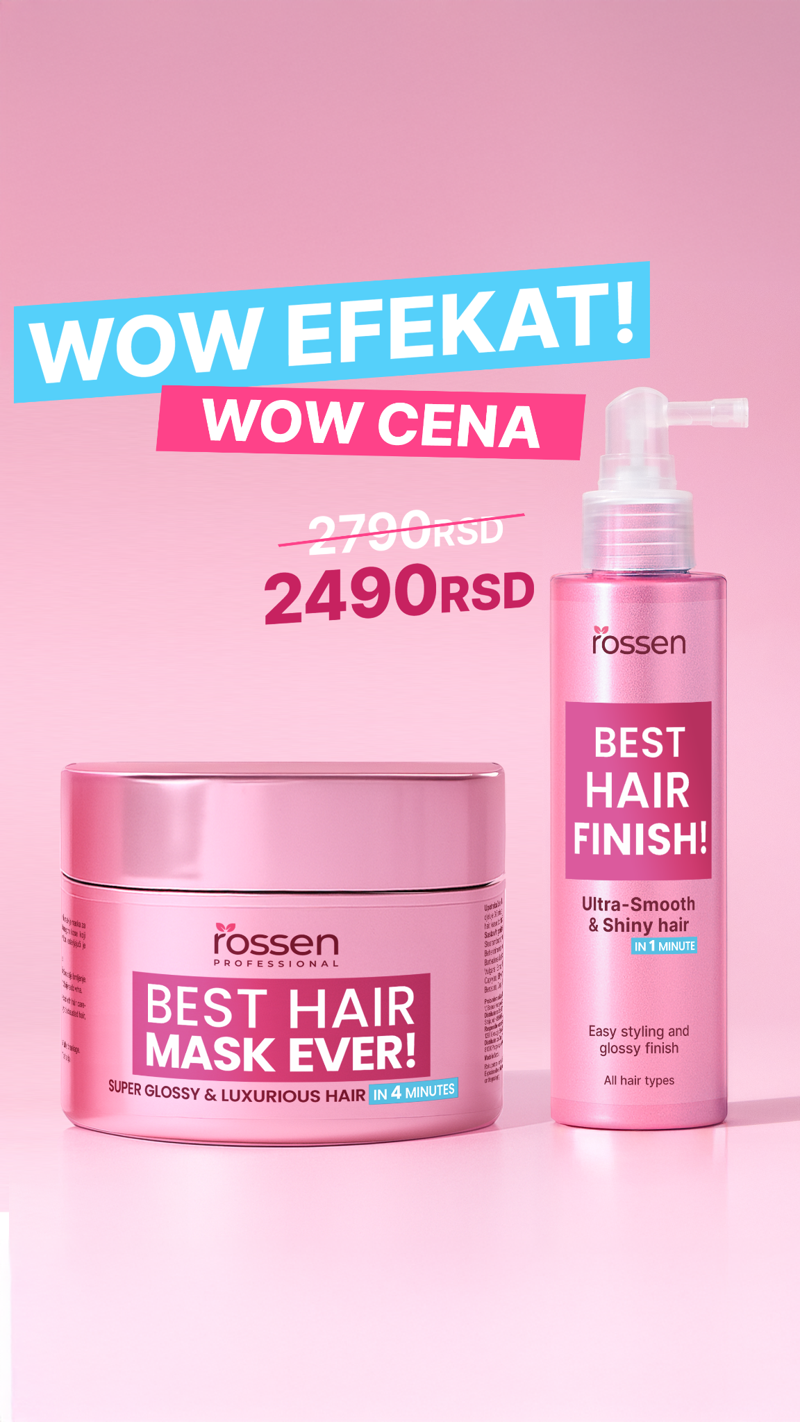 Rossen kozmetika Srbija Facebook ad