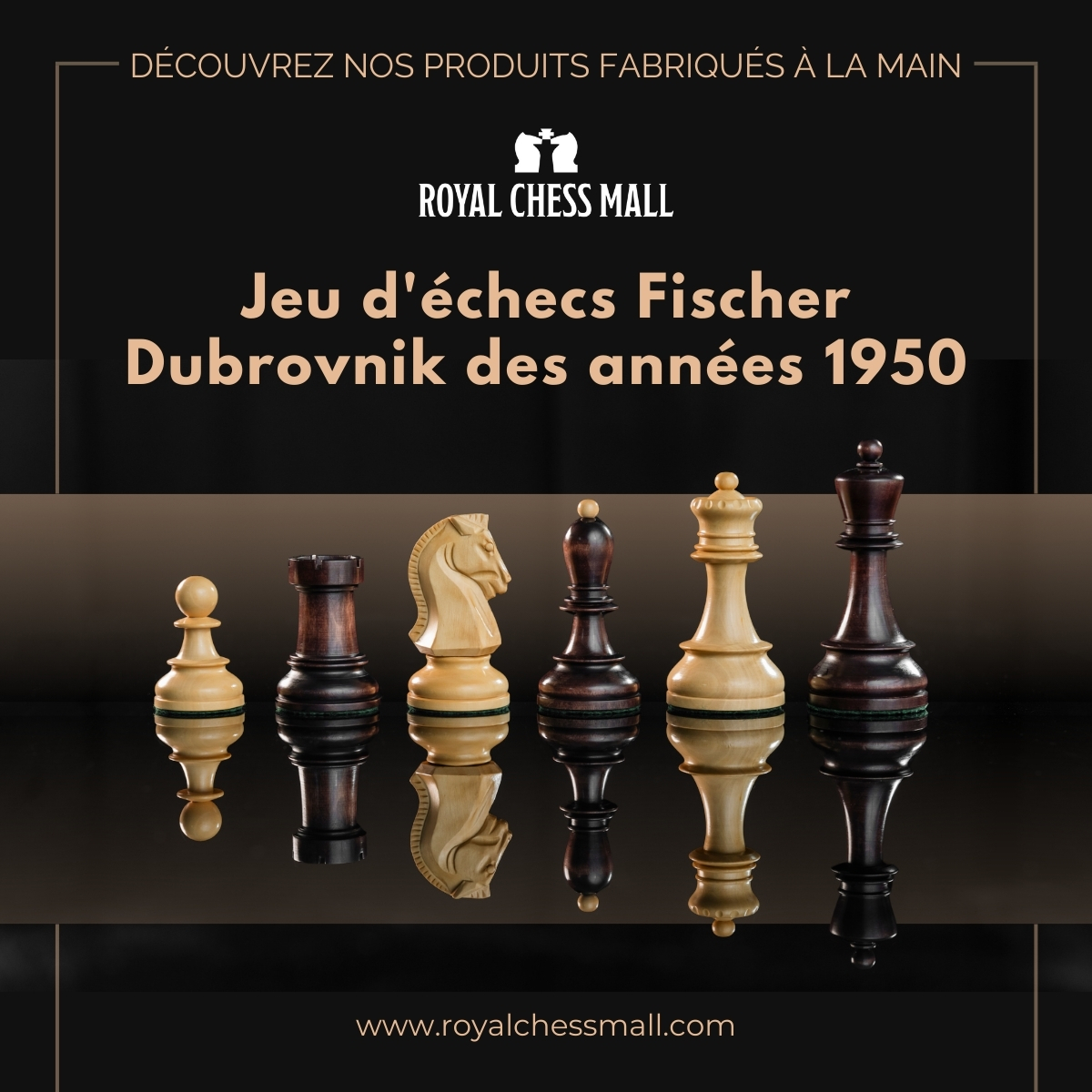 Royal Chess Mall Facebook ad: Royal Chess Mall vous propose des jeux d'échecs…