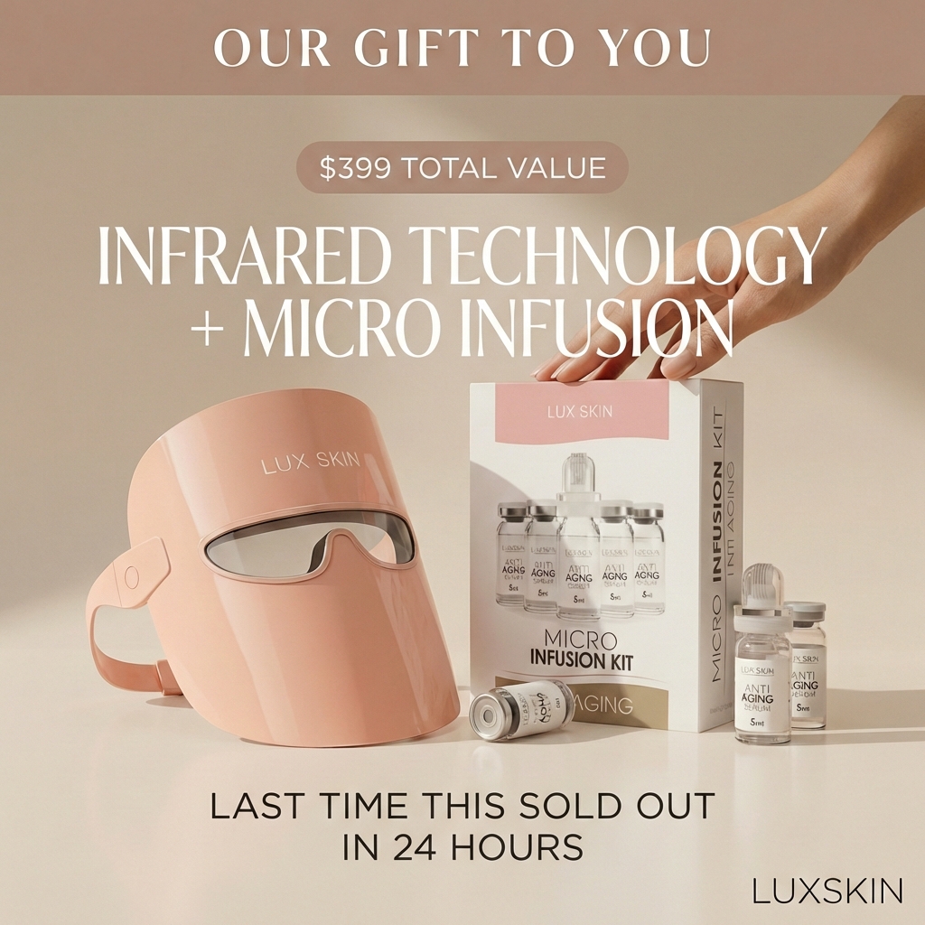 LUX SKIN Co Facebook ad