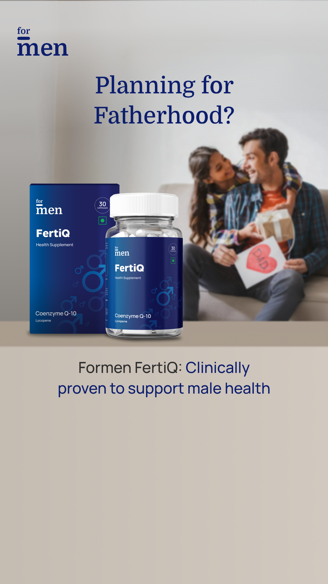 ForMen Health Facebook ad