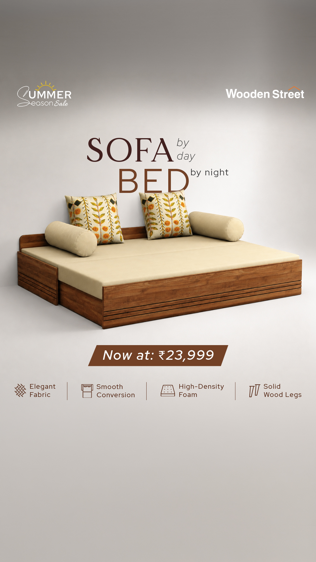 Wooden Street Facebook ad