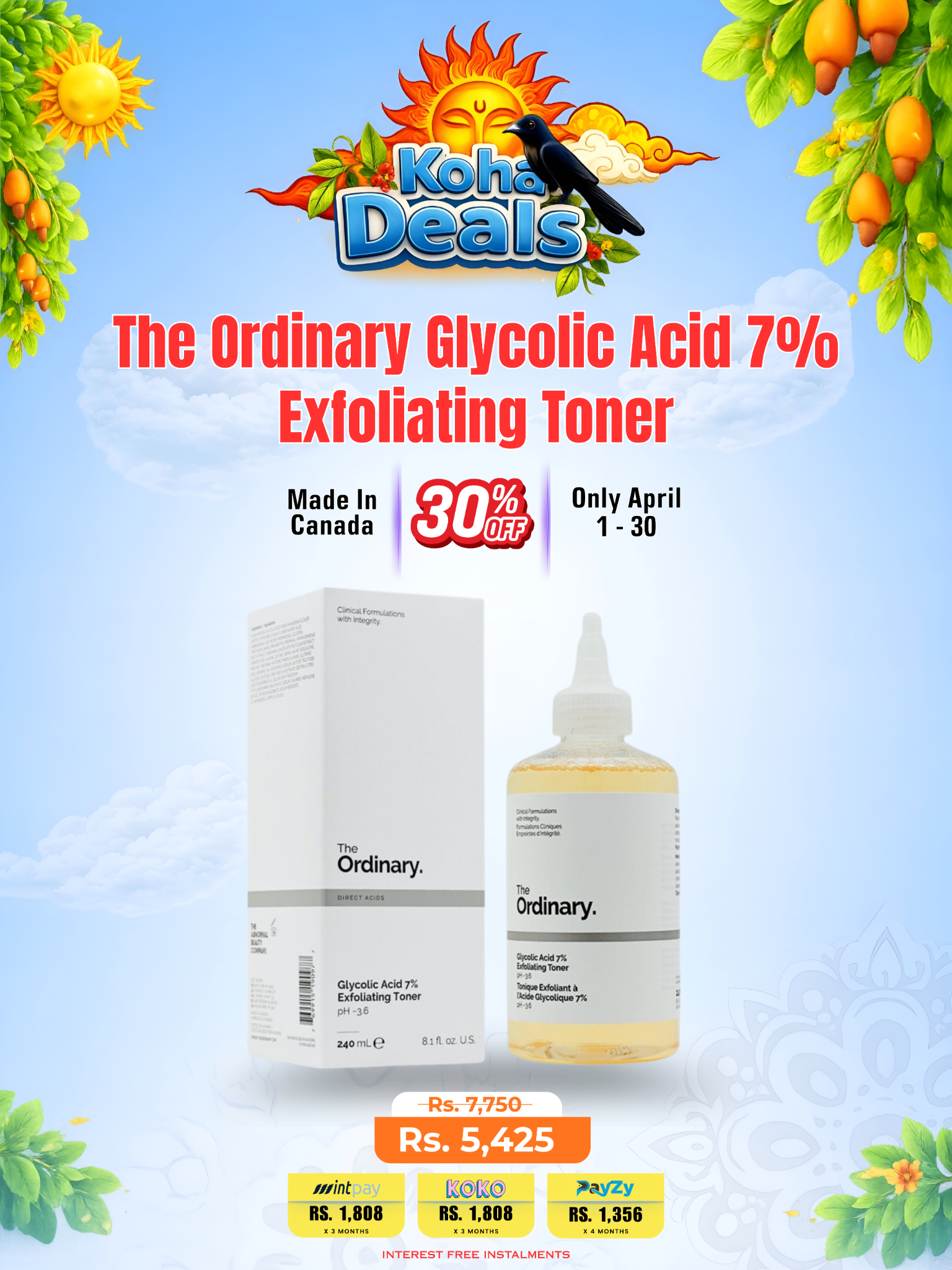 Flash Online Store Facebook ad
