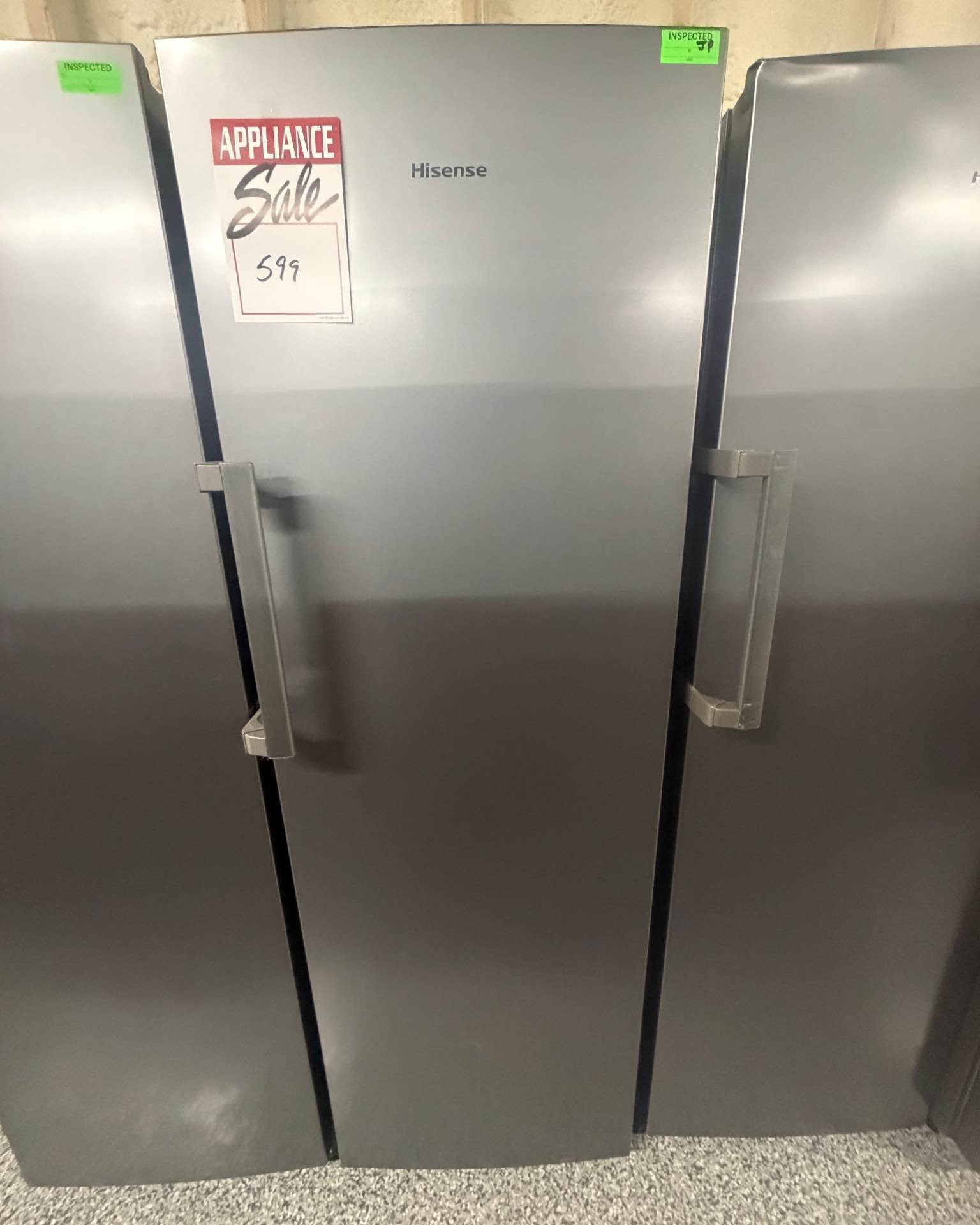 Stuart Surface Facebook ad: Hisense Upright Freezers/Refrigerator’s, Overstock Blowout…