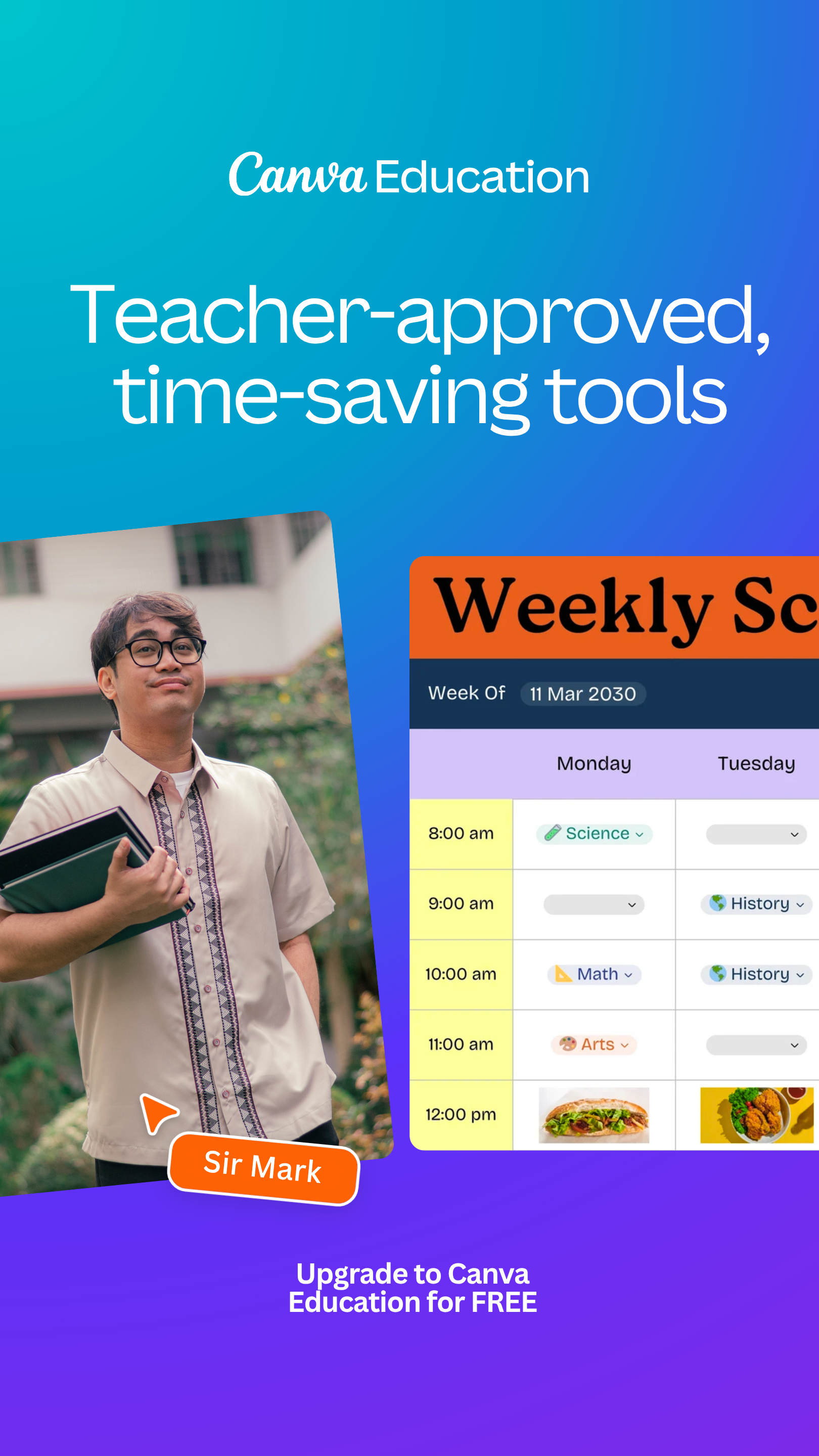Canva Facebook ad