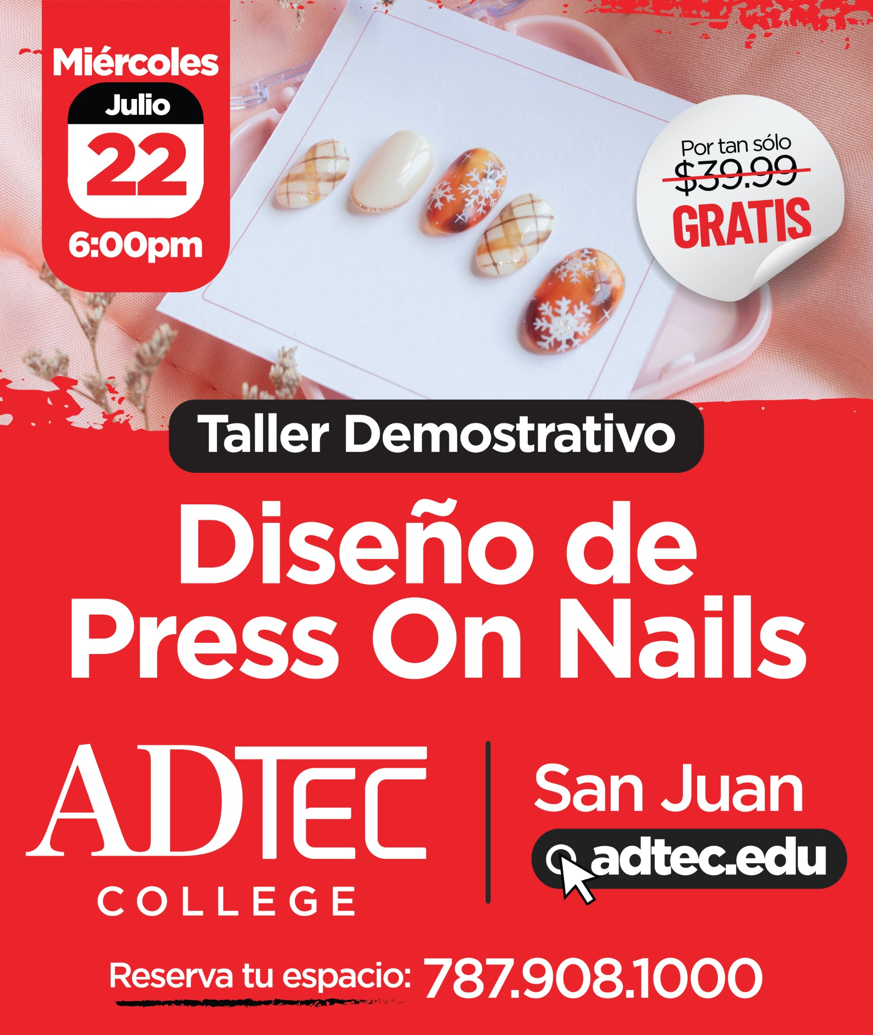 Adtec College Facebook ad