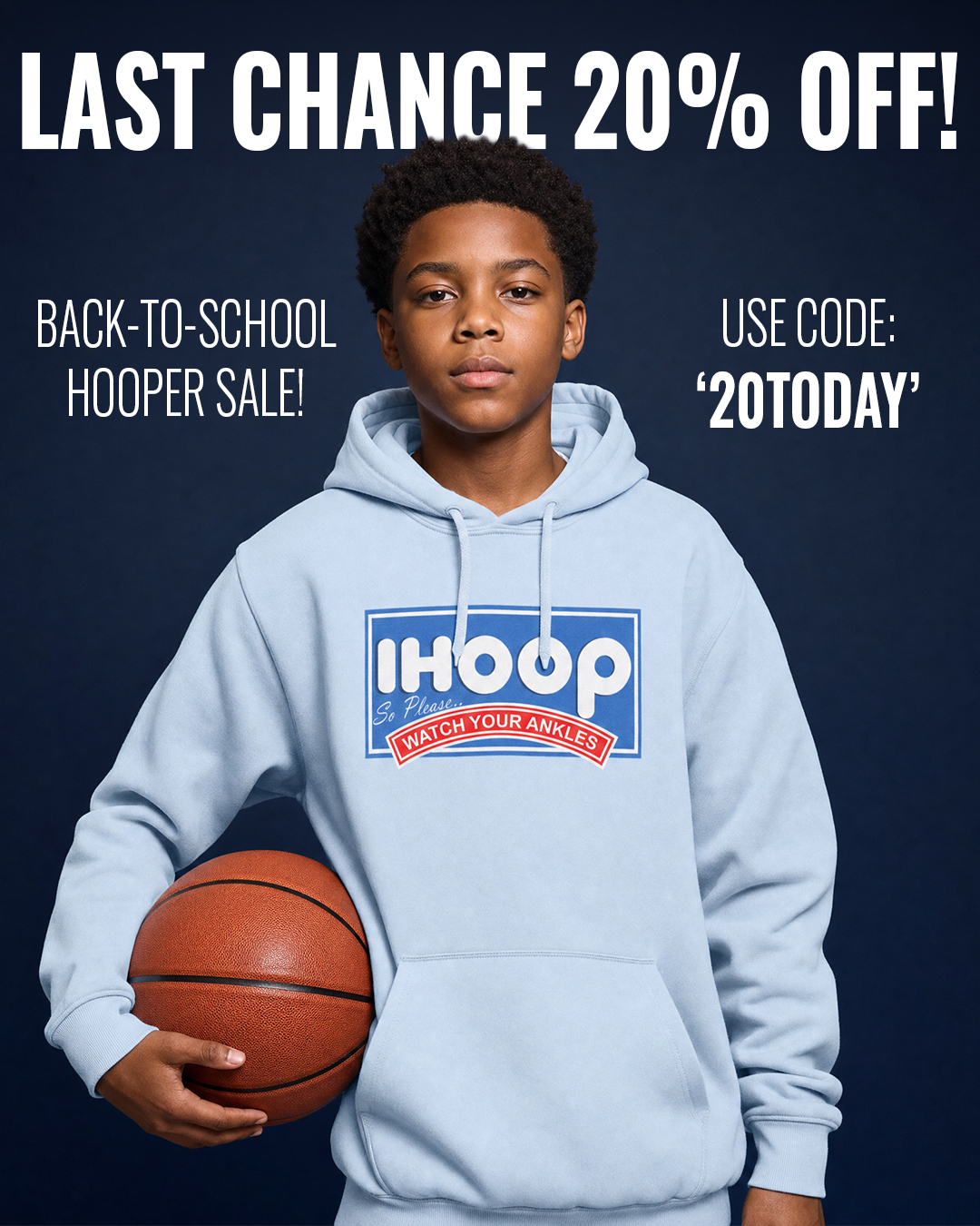 Bucket Culture Facebook ad: 20% OFF w/ code: '20TODAY'