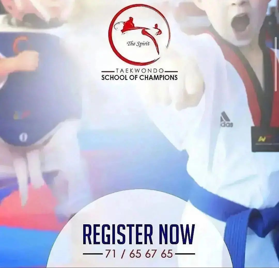 Taekwondo School of champions Facebook ad