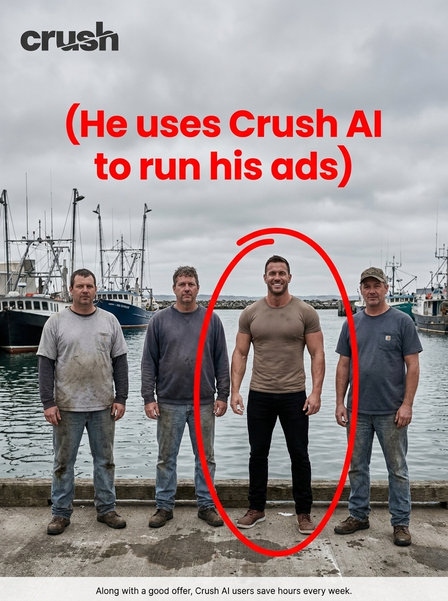 trycrush.ai Facebook ad