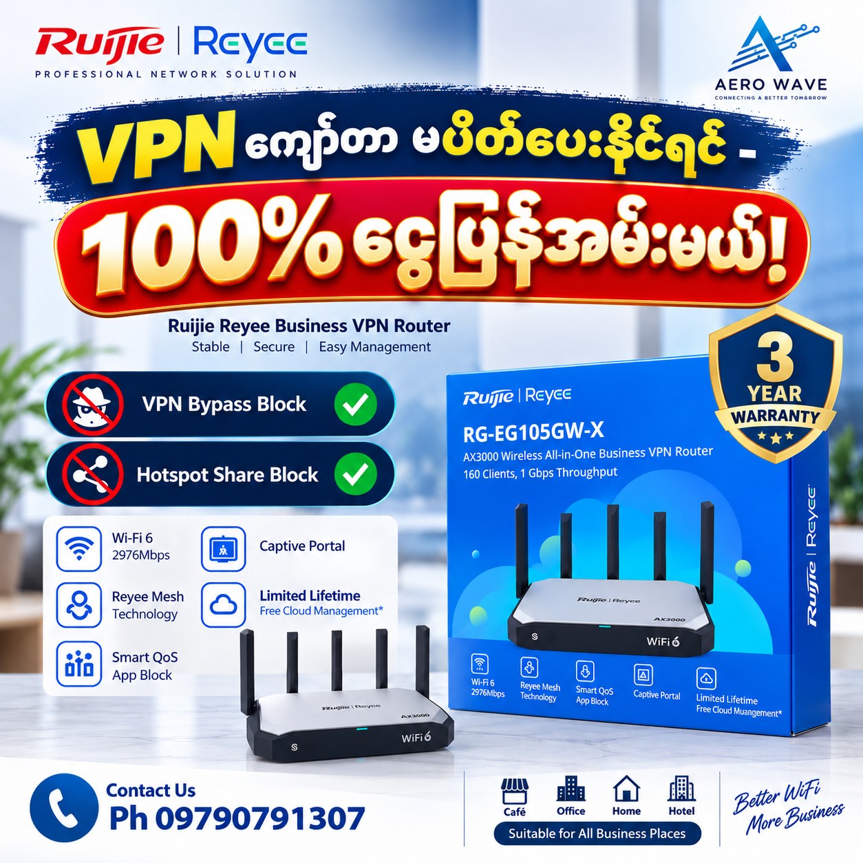 AeroWave Technologies Facebook ad
