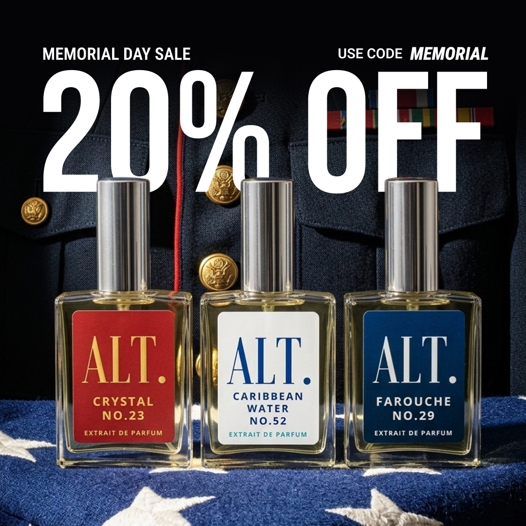ALT. Fragrances Facebook ad