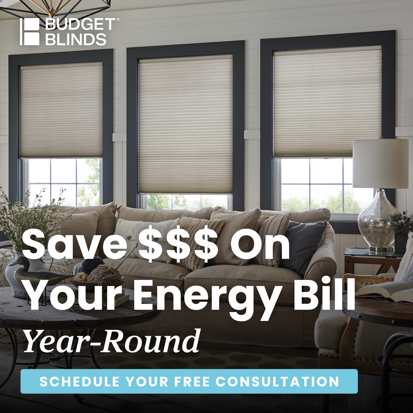 Budget Blinds of Destin, Niceville, and Pensacola Facebook ad