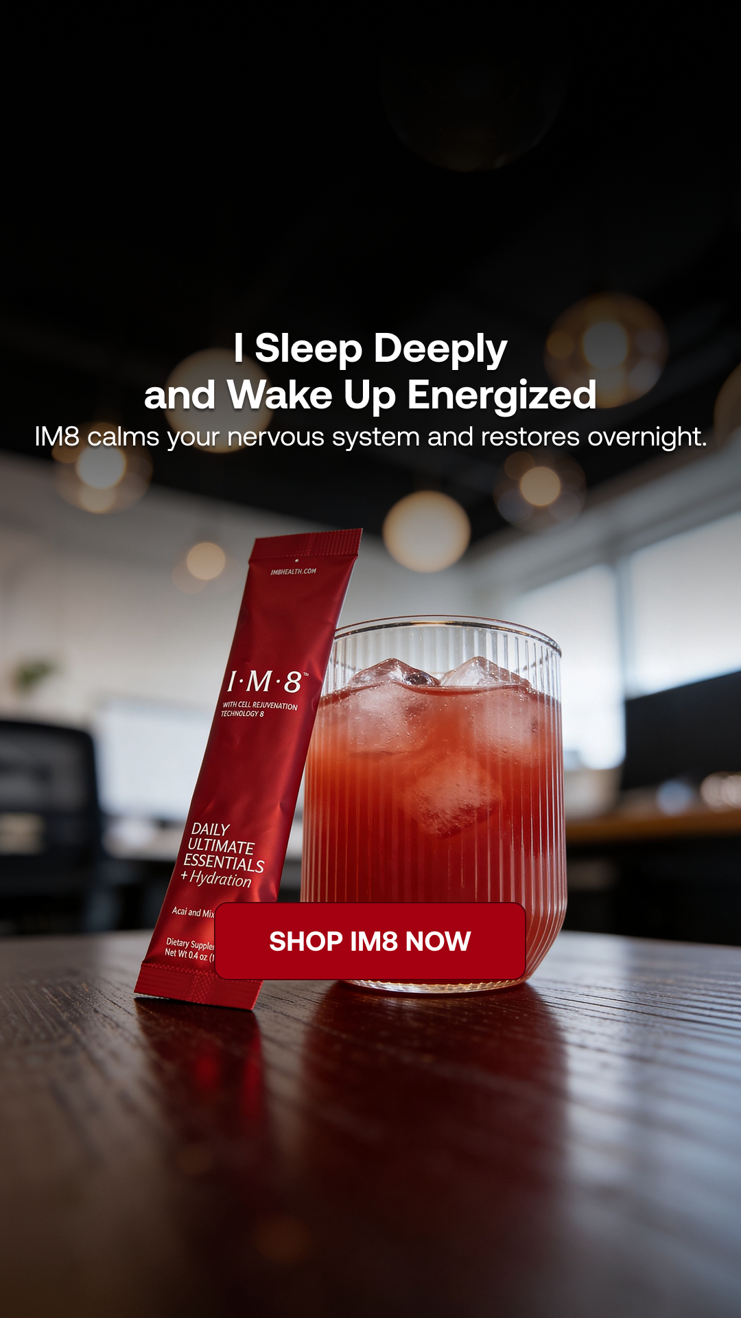 IM8 Health Facebook ad