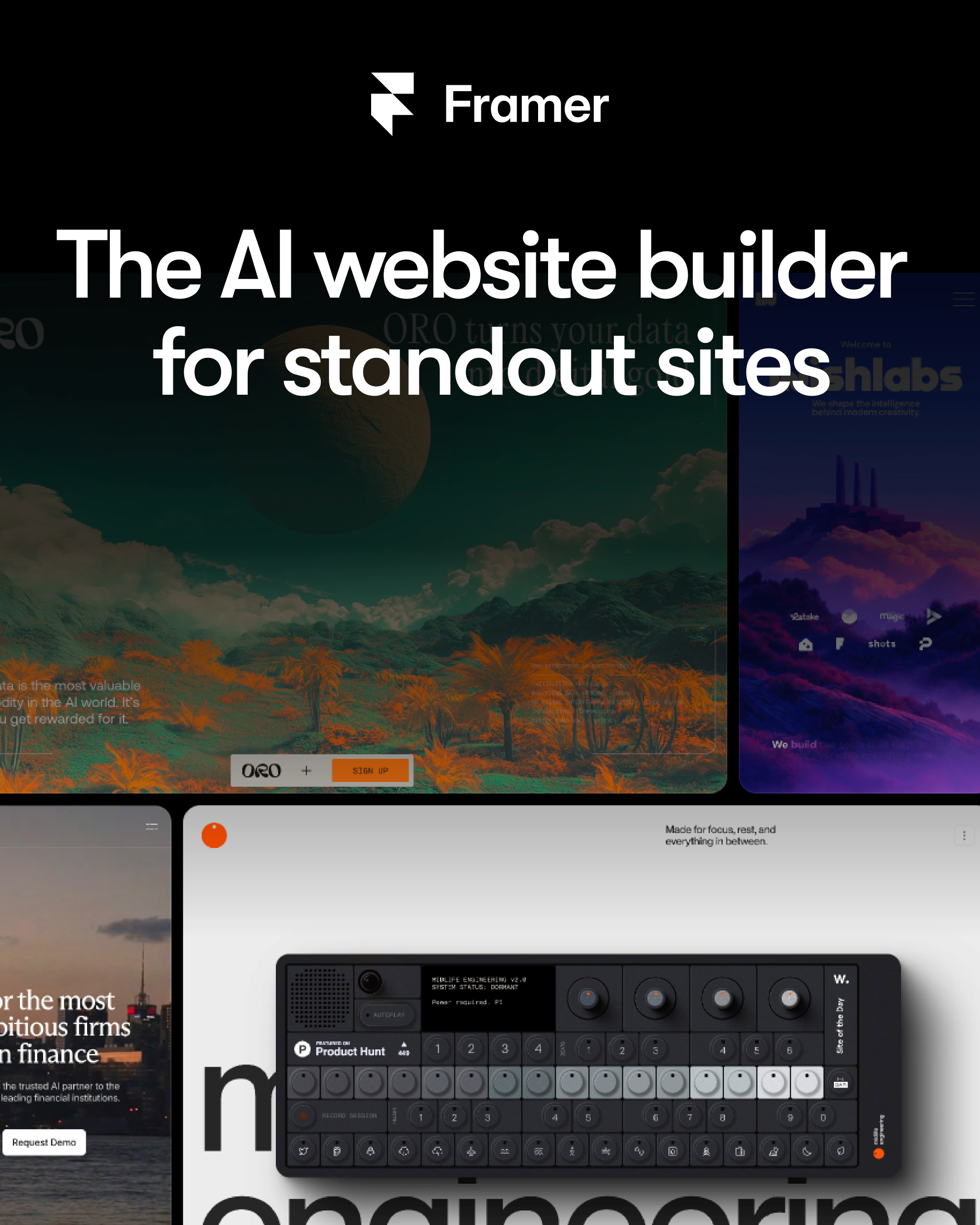 Framer Facebook ad