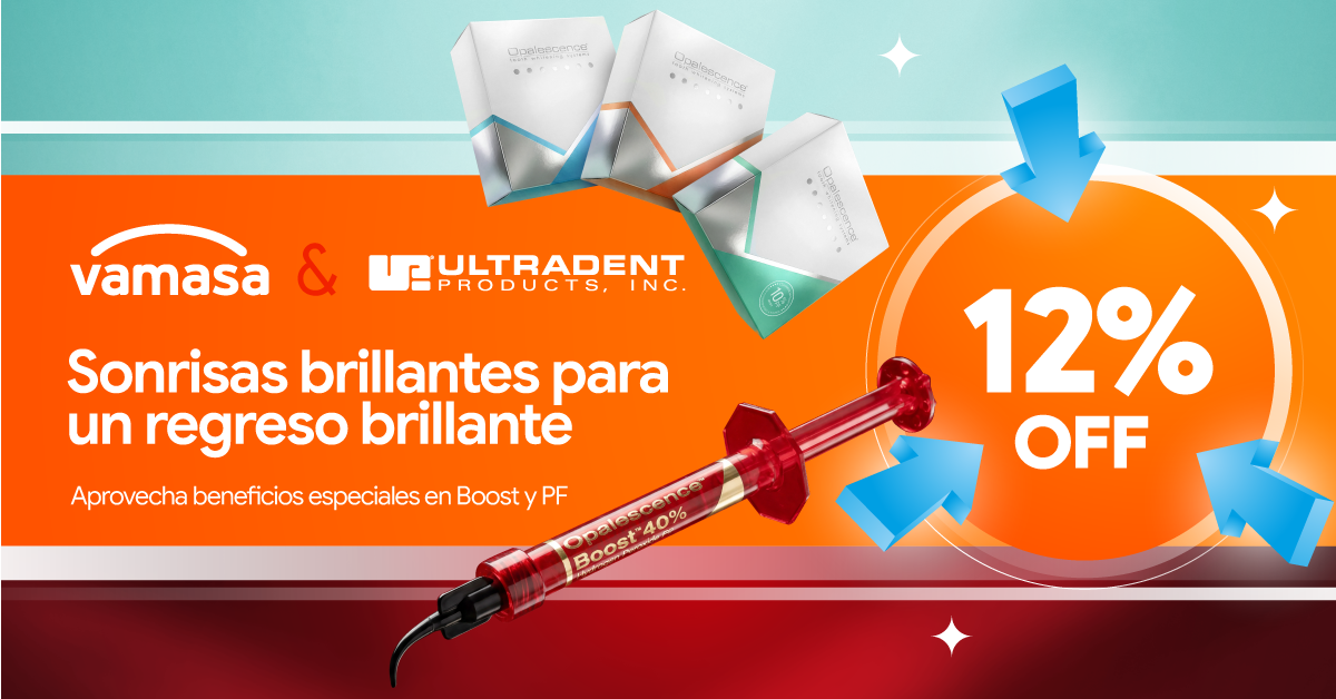 Vamasa Health Innovation Facebook ad: Tu Opalescence con Descuento