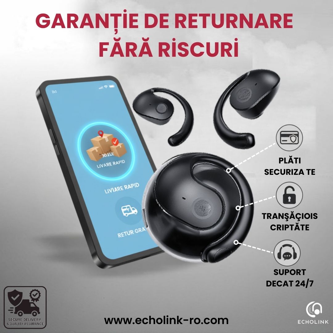 Echolink RO Facebook ad: Traducere instantanee în 114 limbi, Căști inteligente…