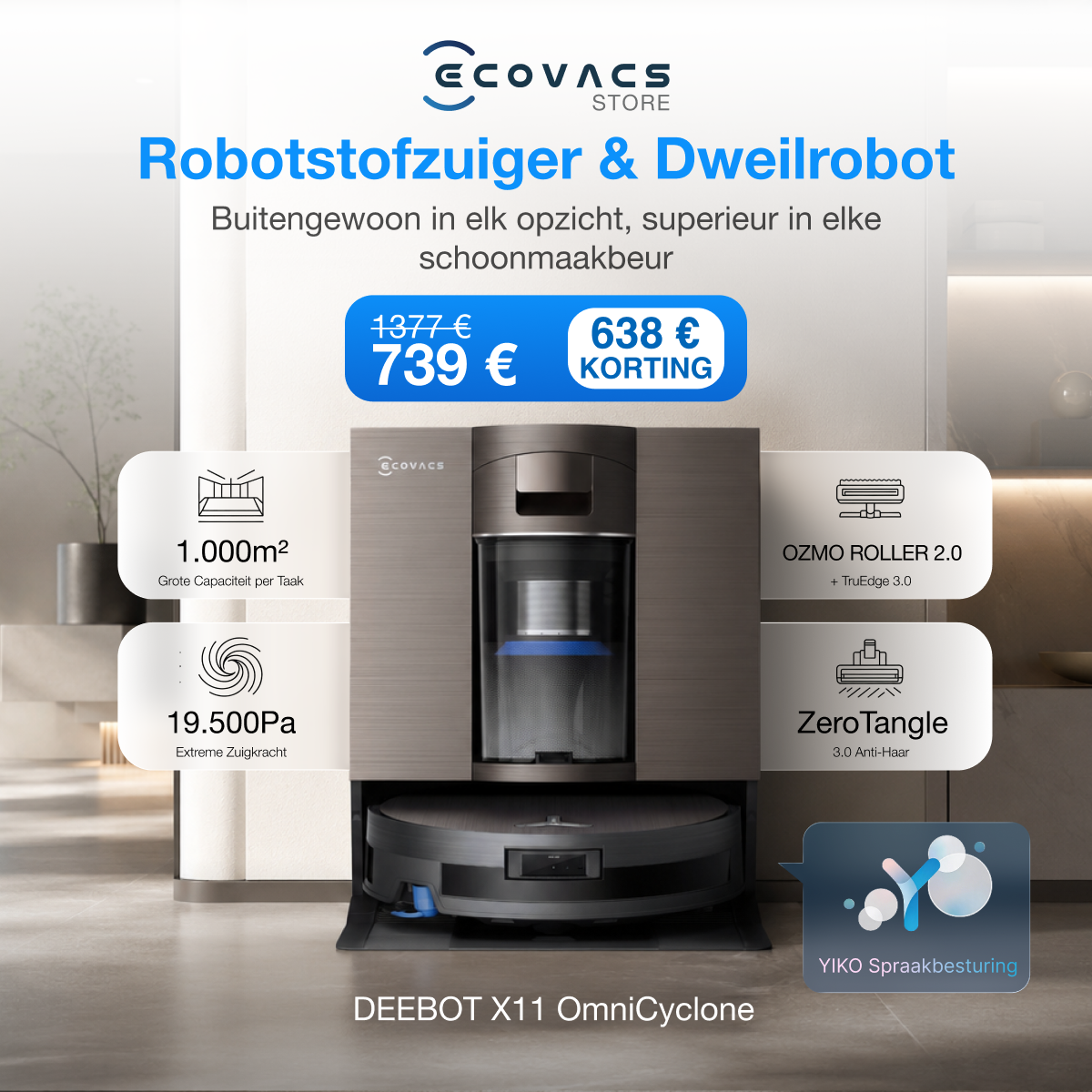 ECOVACS ROBOTICS Facebook ad
