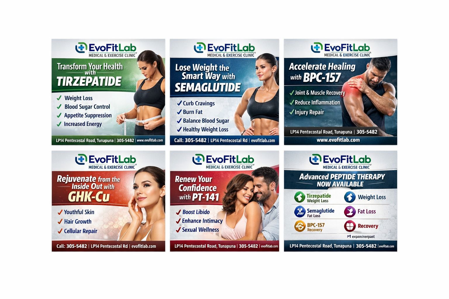 Evolution Fitness Laboratory Exercise & Medical Clinic Facebook ad