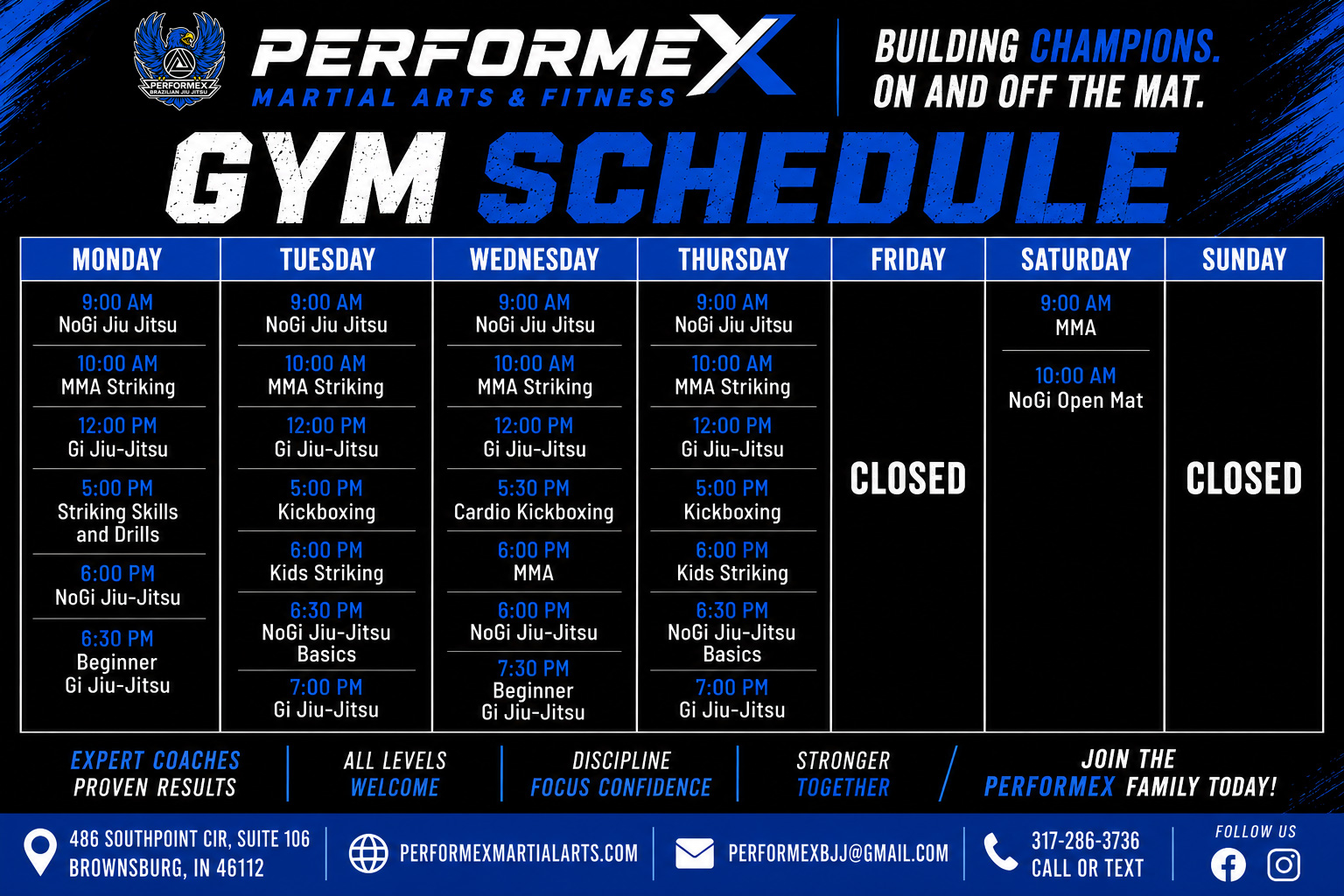 Performex Facebook ad: READY TO TRAIN?