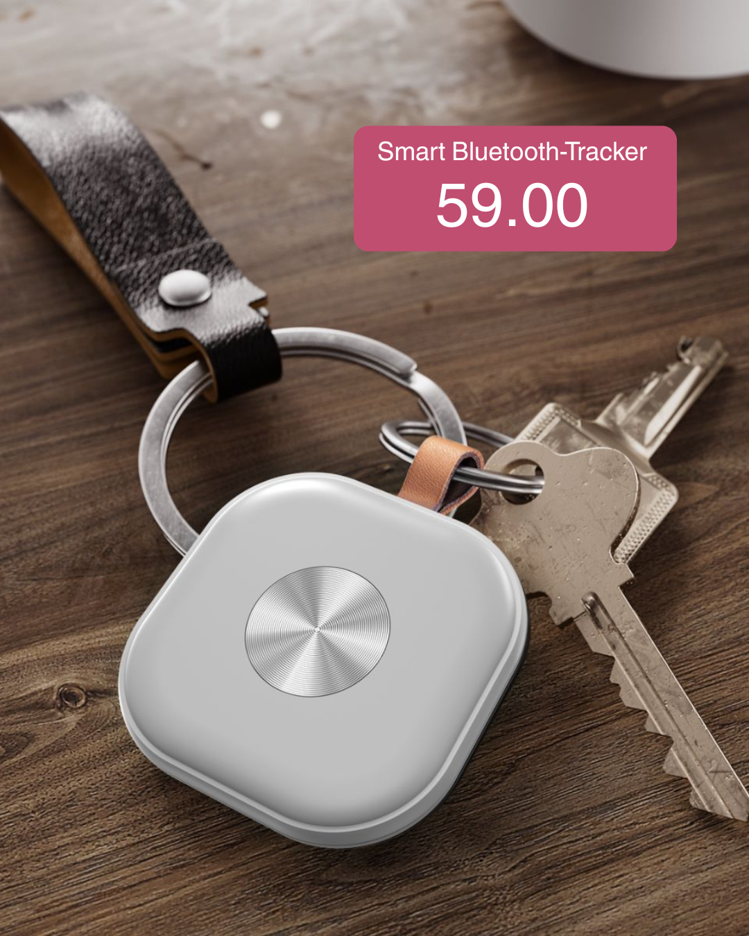 maxshop Facebook ad: Bluetooth-Tracker (4er-Set)