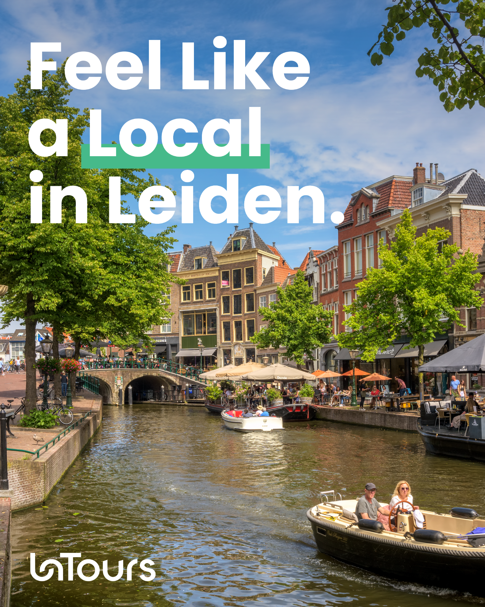 UnTours Facebook ad: Deeper Days in Leiden