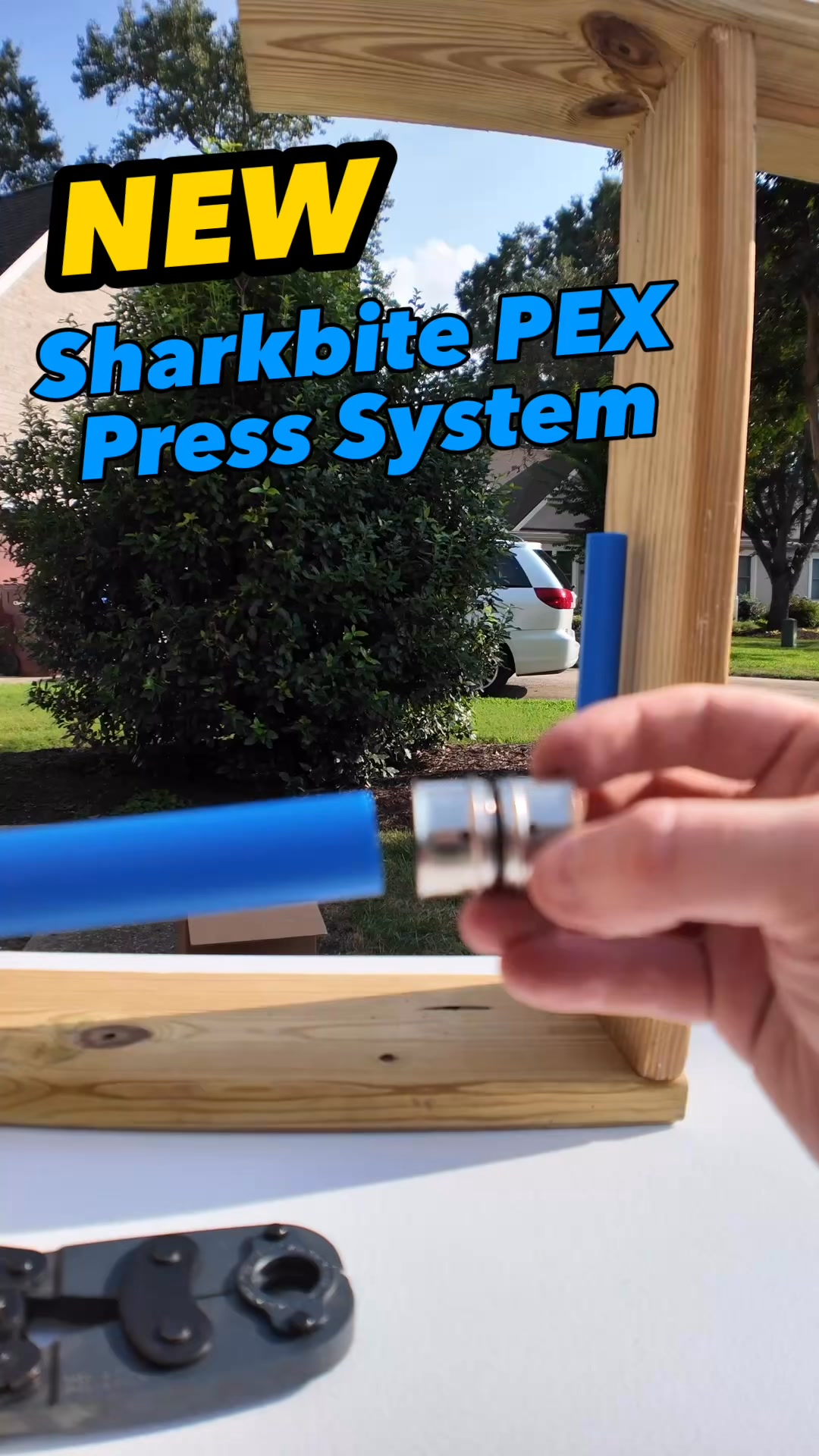 Lowe's Home Improvement Facebook ad: SharkBite PEX Press.